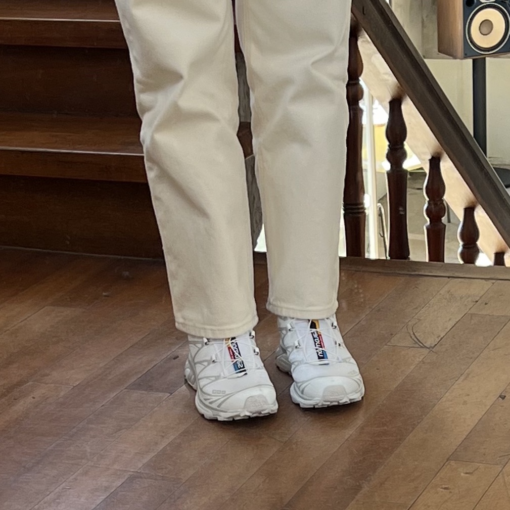 Salomon XT-6 ADV White 착용 스타일 - 3