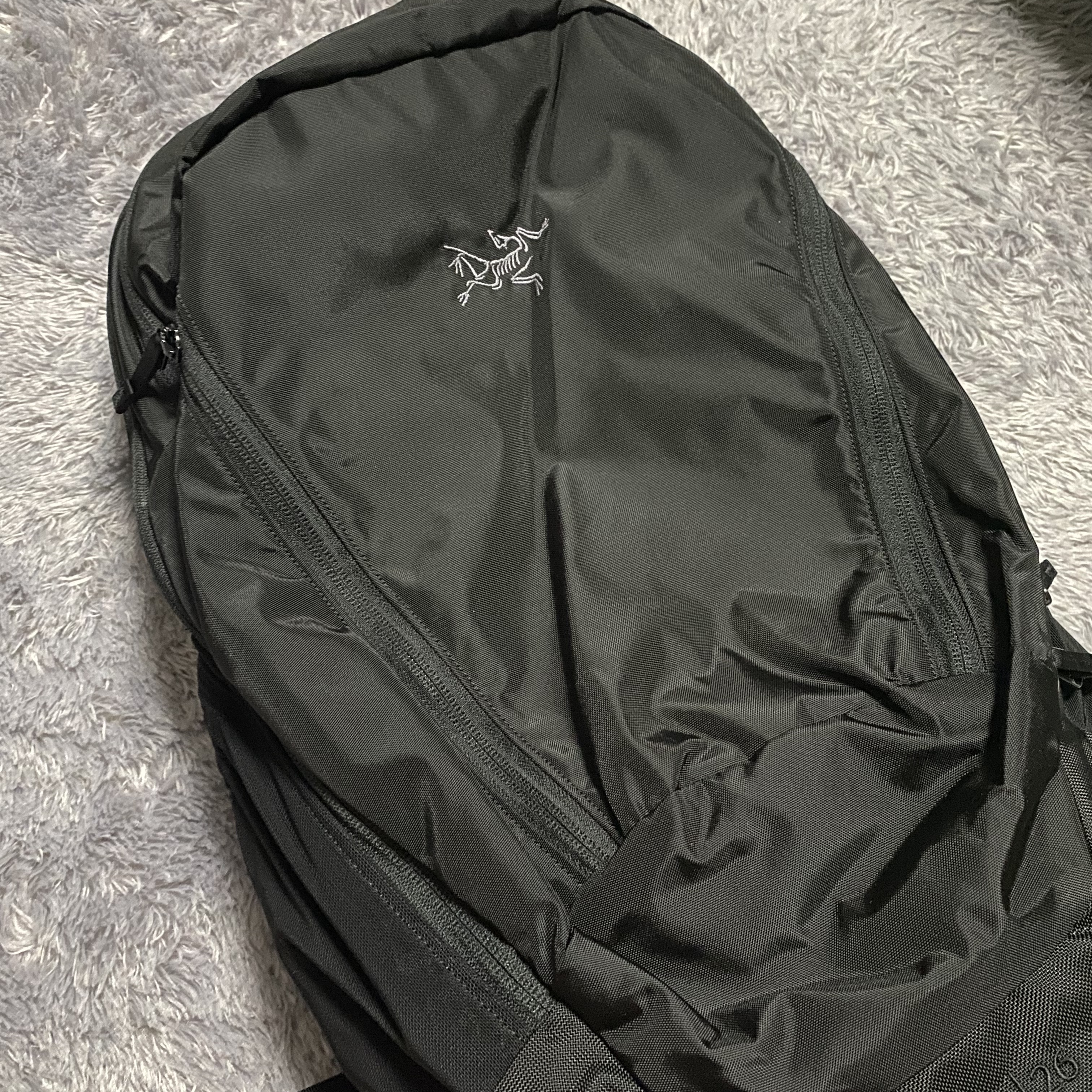 Arc'teryx Mantis 26 Backpack Black 착용 스타일 - 1