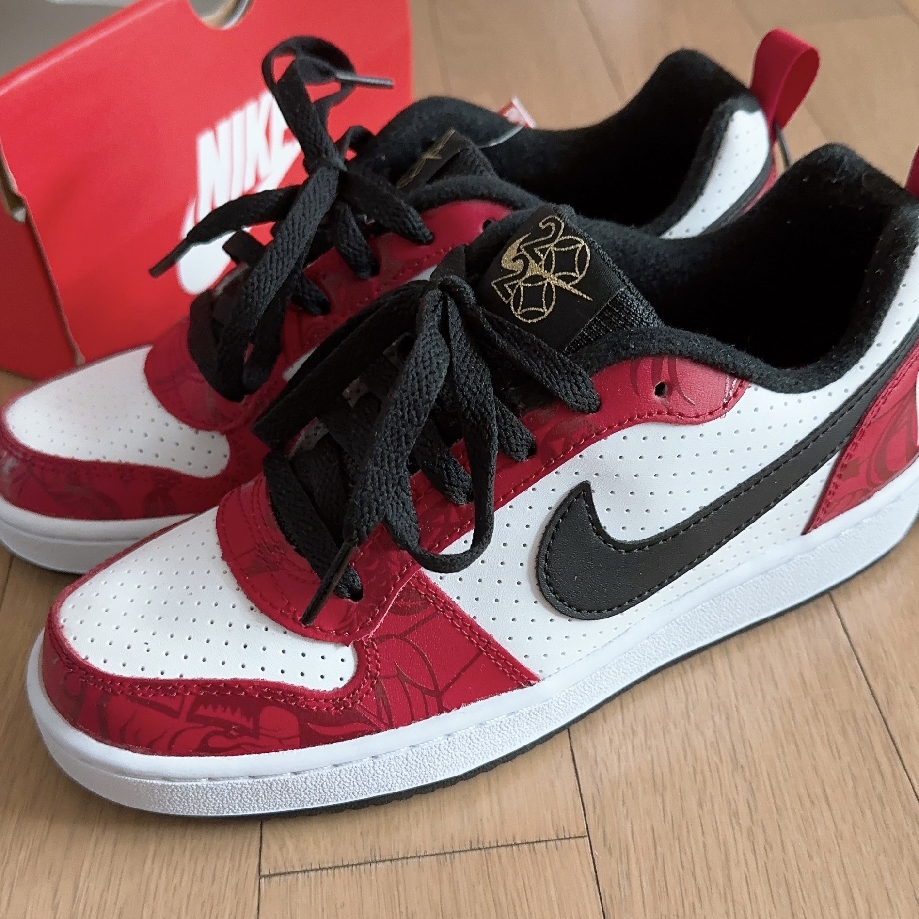 (GS) Nike Court Borough Low Year of the Rat 착용 스타일