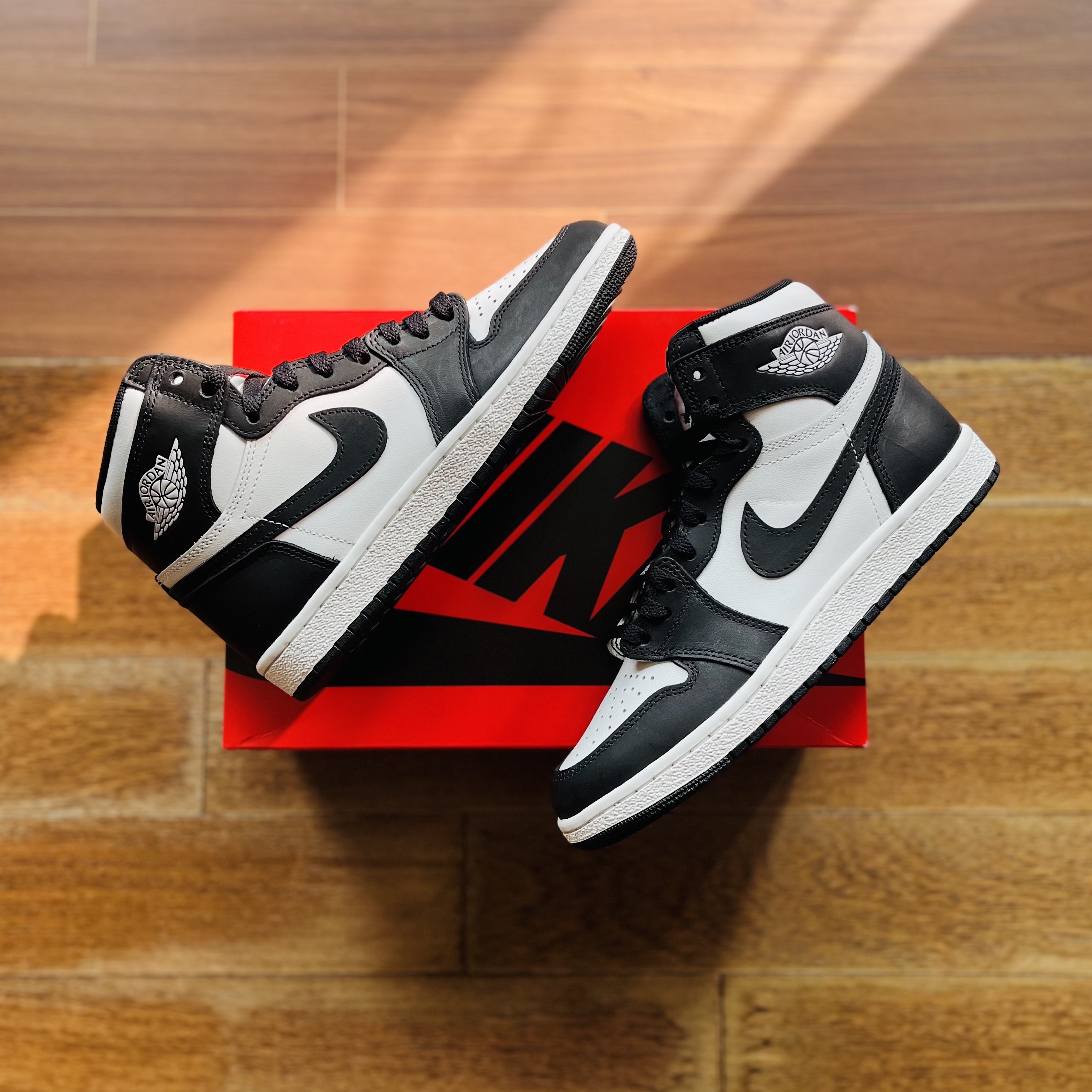 Jordan 1 High 85 Black White 착용 스타일 - 1