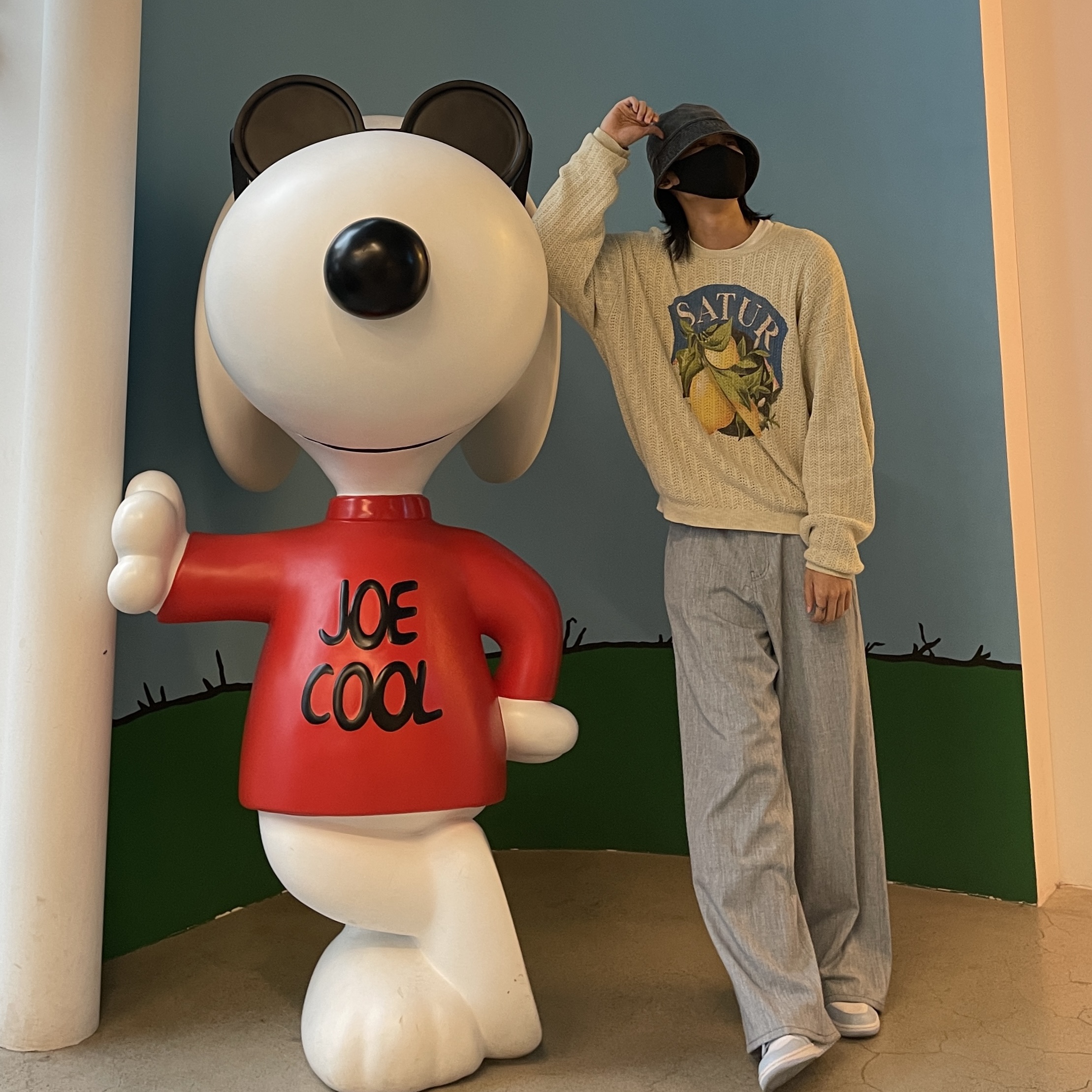 (W) Jordan 1 Low White Ice Blue 착용 스타일 - 4