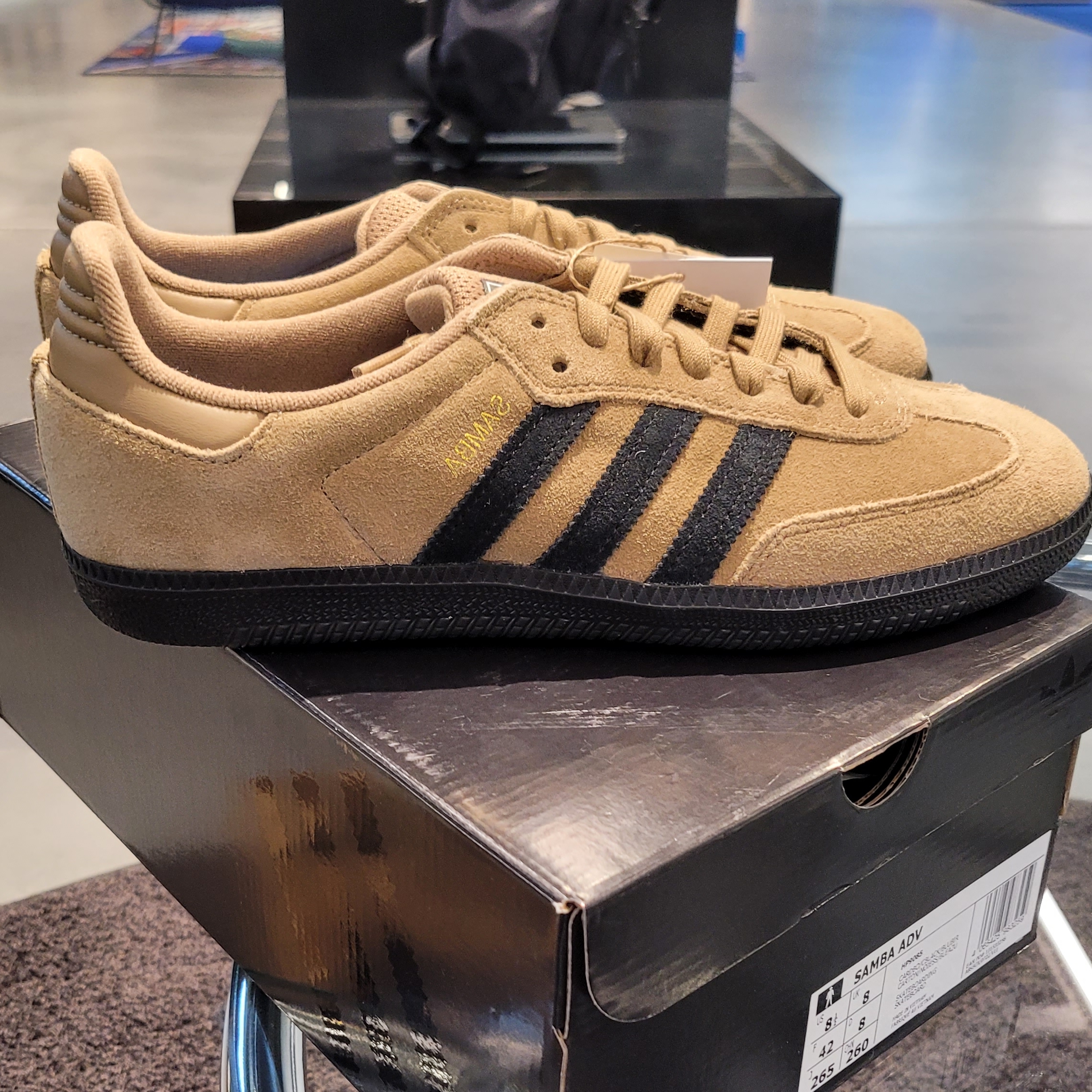 Adidas Samba ADV Cardboard 착용 스타일