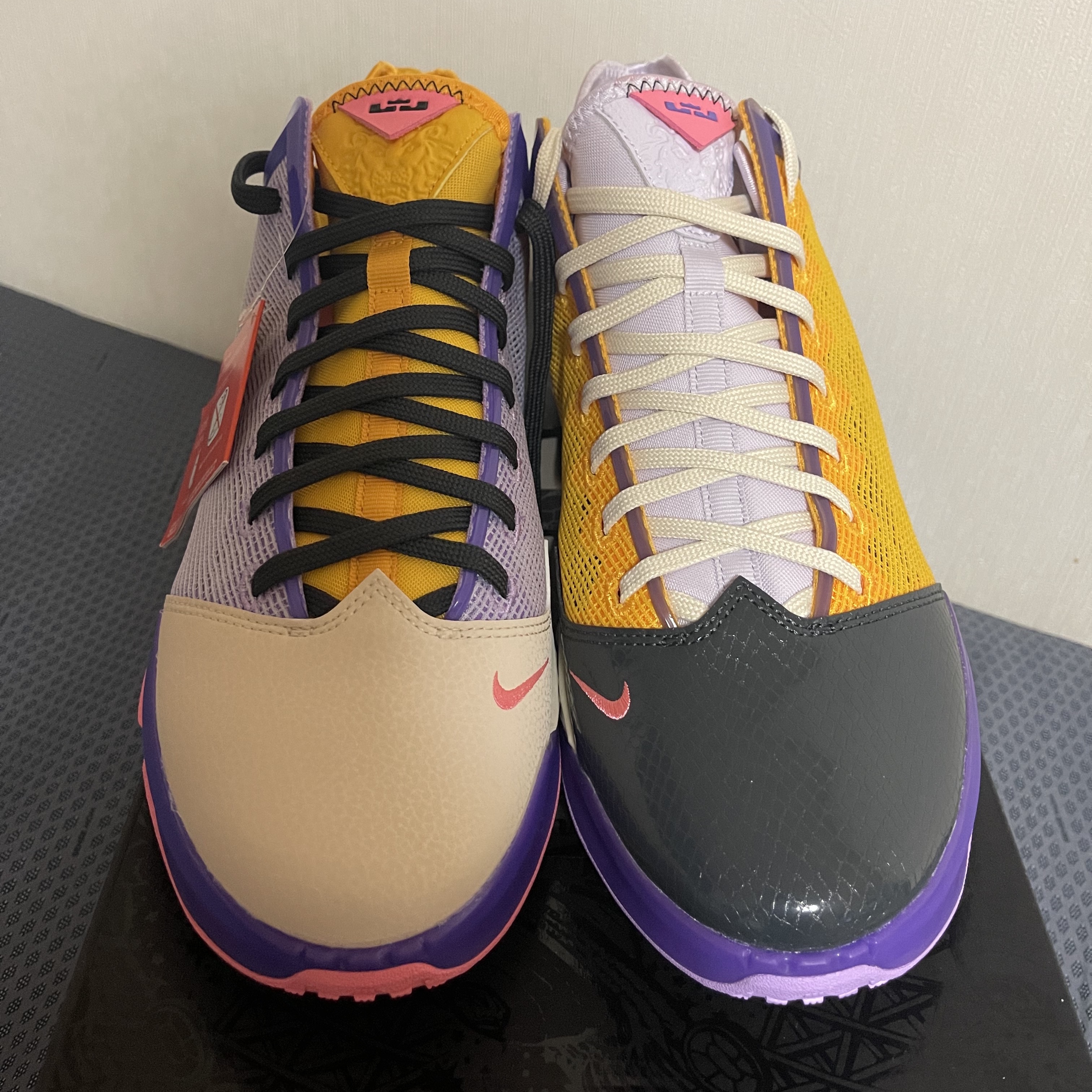 Nike LeBron XIX Low Lilac 착용 스타일 - 3