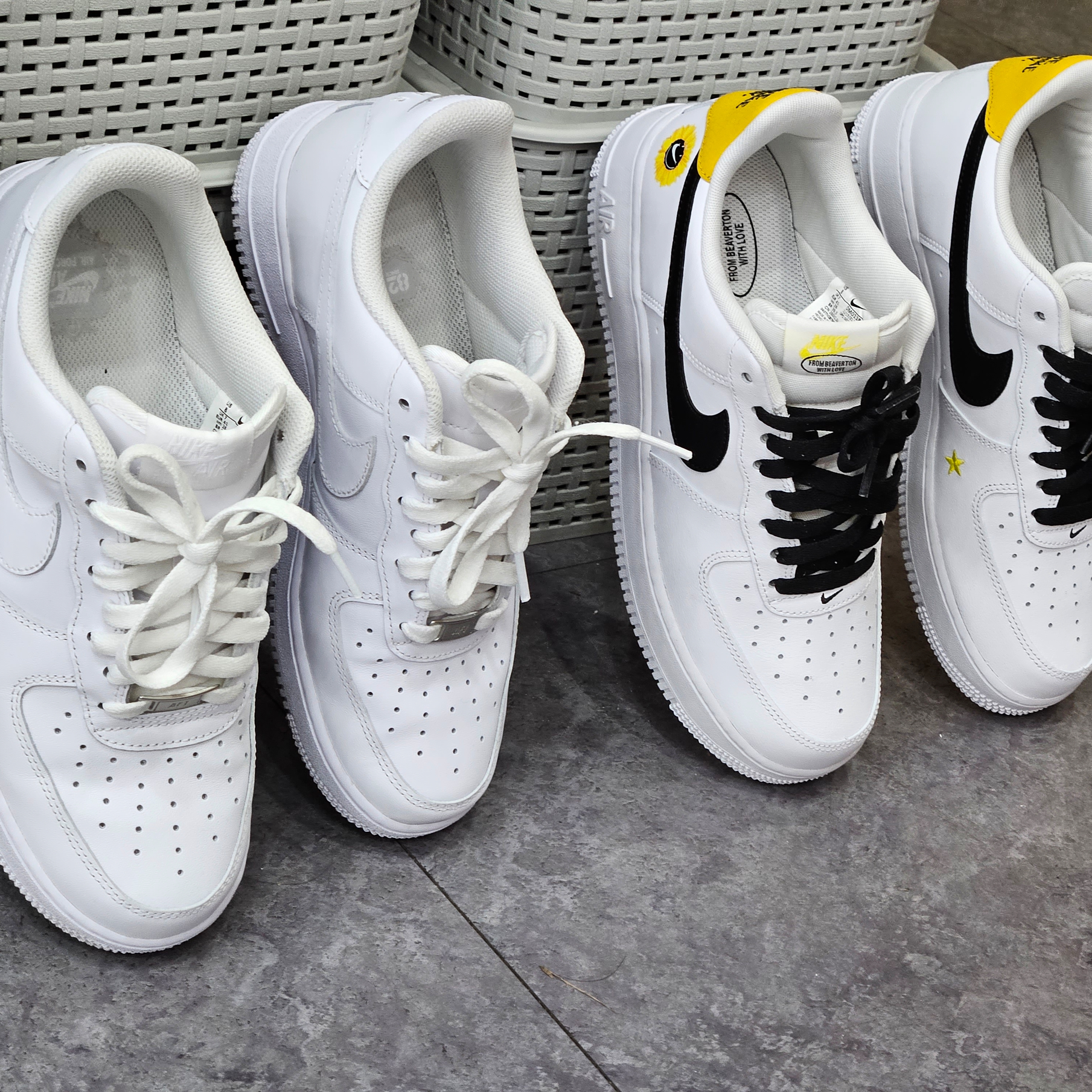 Nike Air Force 1 '07 LV8 2 Have a Nike Day 착용 스타일