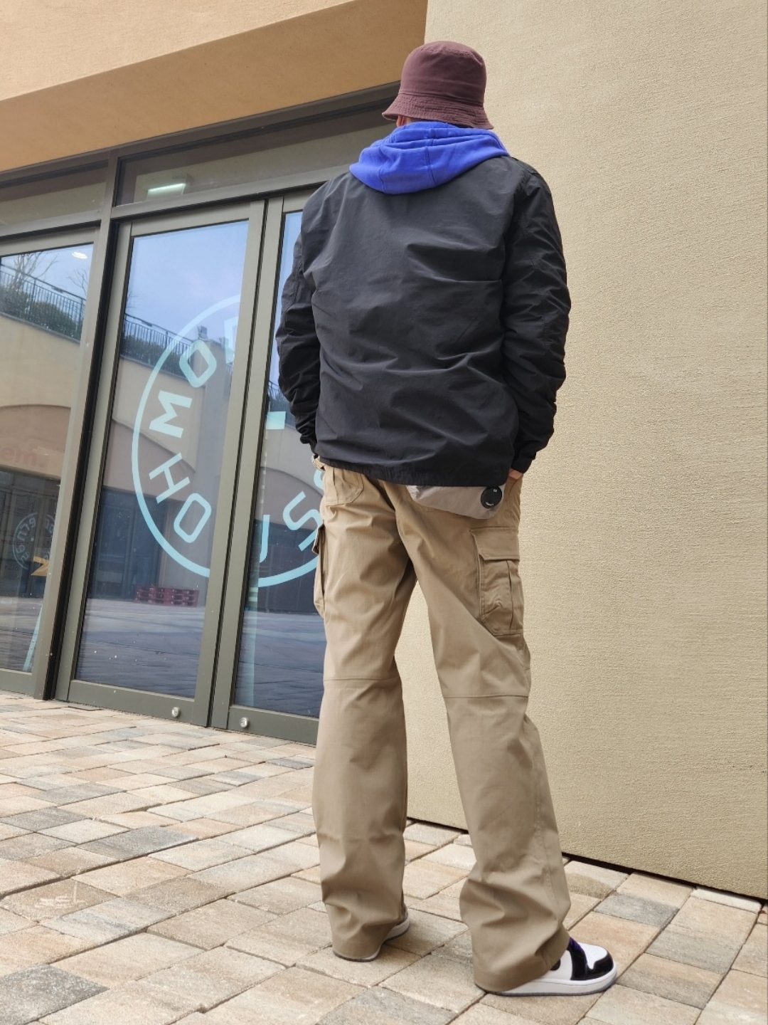 Stone Island 10802 Naslan Light Overshirt Black - 21SS, Jordan 1 Low SE Concord 착용 스타일 - 2