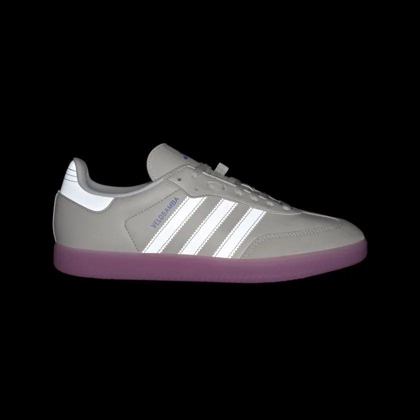 Adidas Velosamba Vegan Cycling Off White Lucid Fuchsia 착용 스타일 - 2