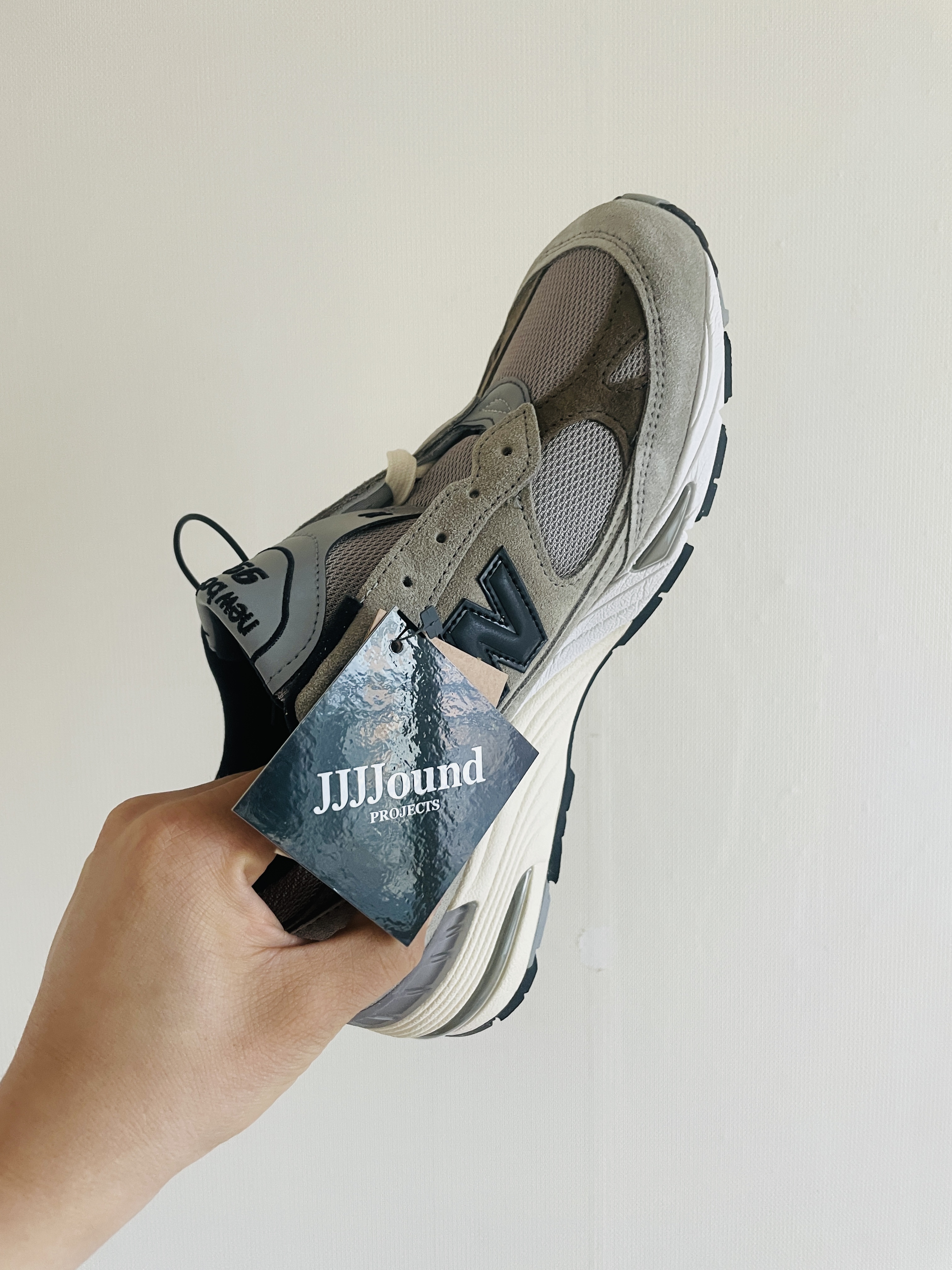 New Balance x JJJJound 991 Made in UK Grey 착용 스타일 - 1