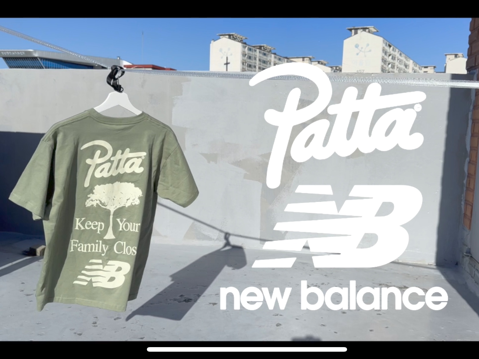 New Balance x Patta 990v3 Made in USA Olive 착용 스타일