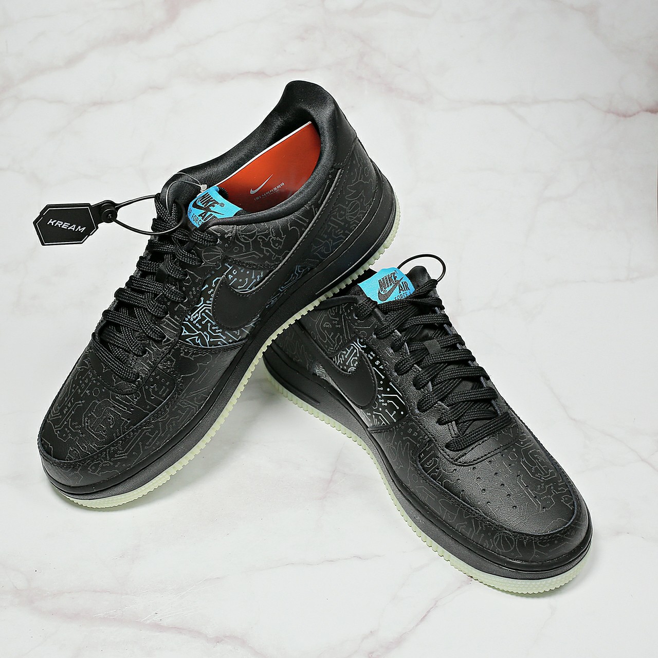 Nike x Space Jam: A New Legacy Air Force 1 '07 Computer Chip 착용 스타일 - 2