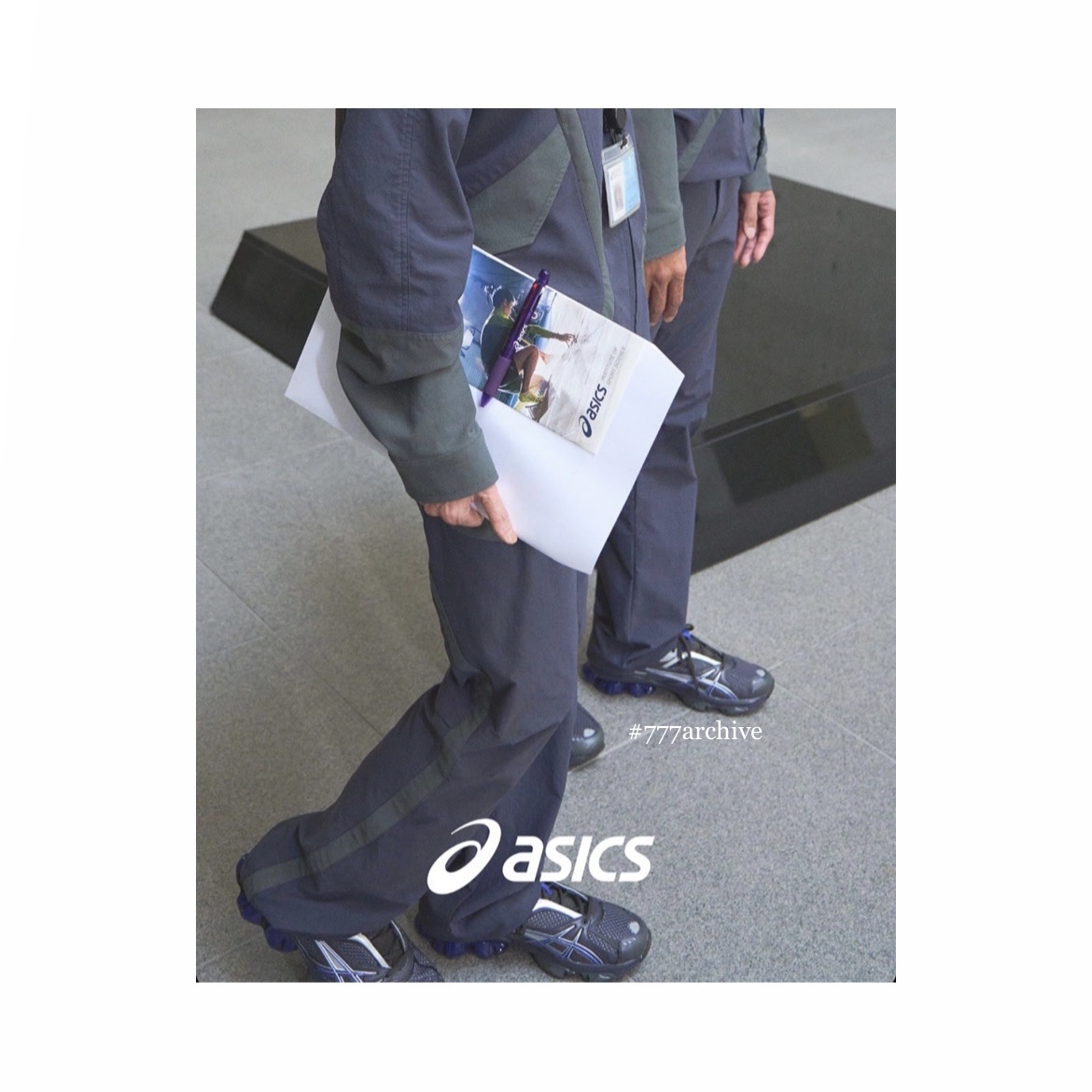 Asics x Kiko Kostadinov Gel-Quantum Zientzia Dark Grey 착용 스타일 - 1