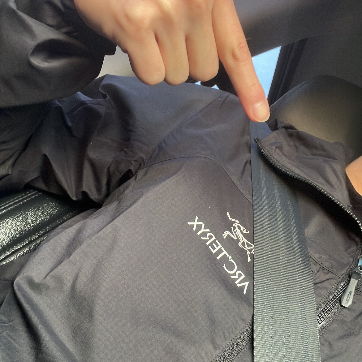 Arc'teryx Squamish Hoody Black 착용 스타일