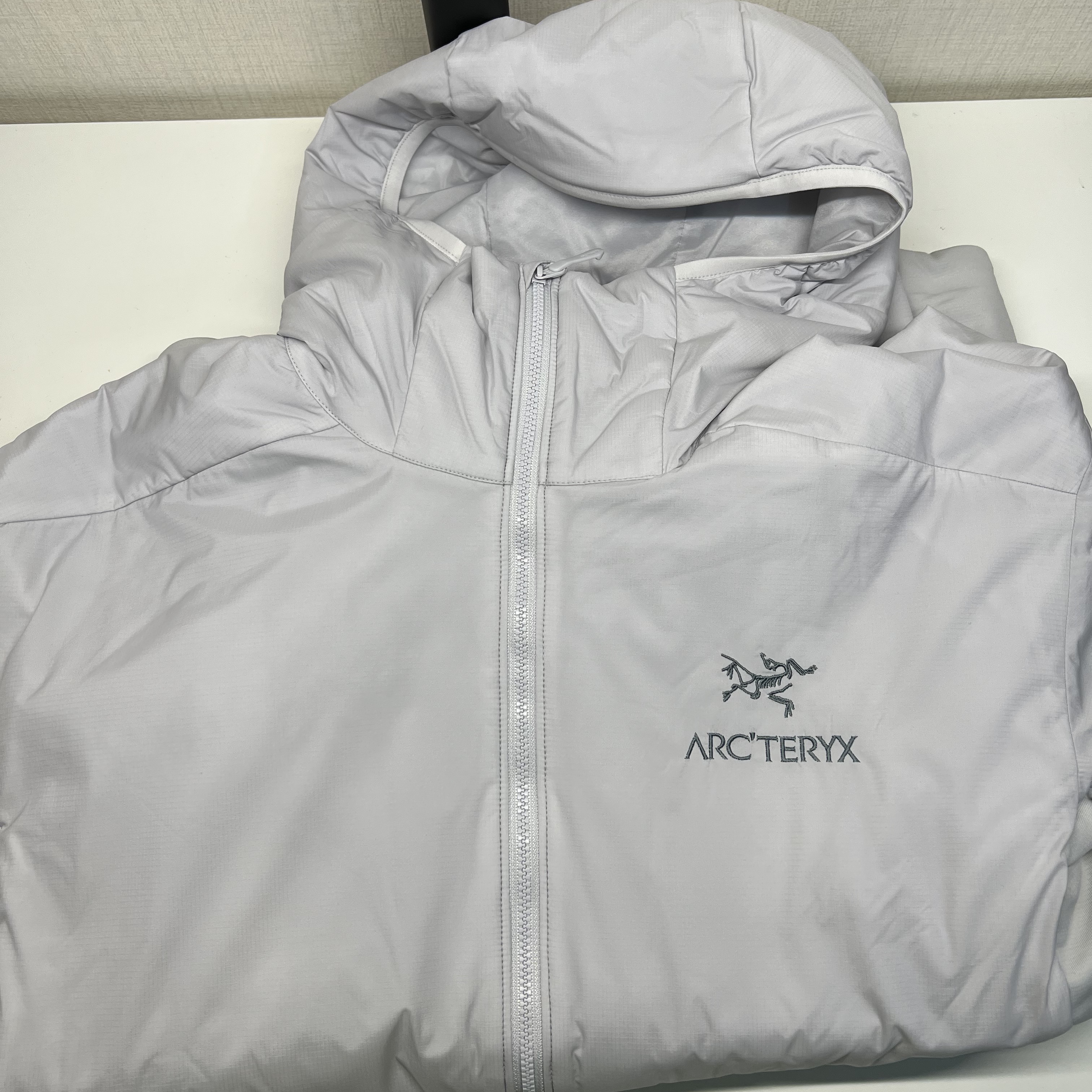 Arc'teryx Atom LT Hoody Solitude 착용 스타일 - 3
