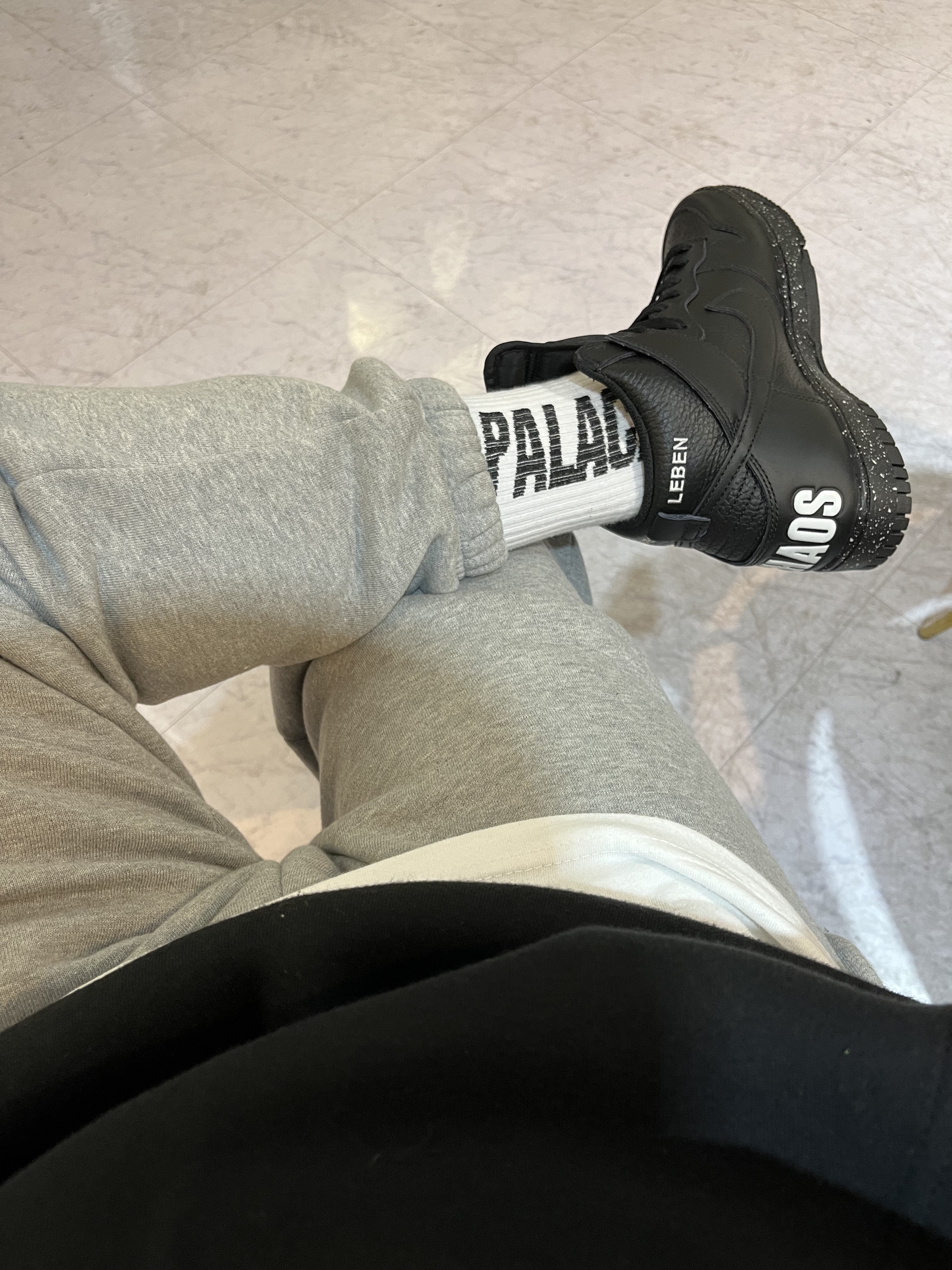 Nike x Undercover Dunk High 1985 Black 착용 스타일