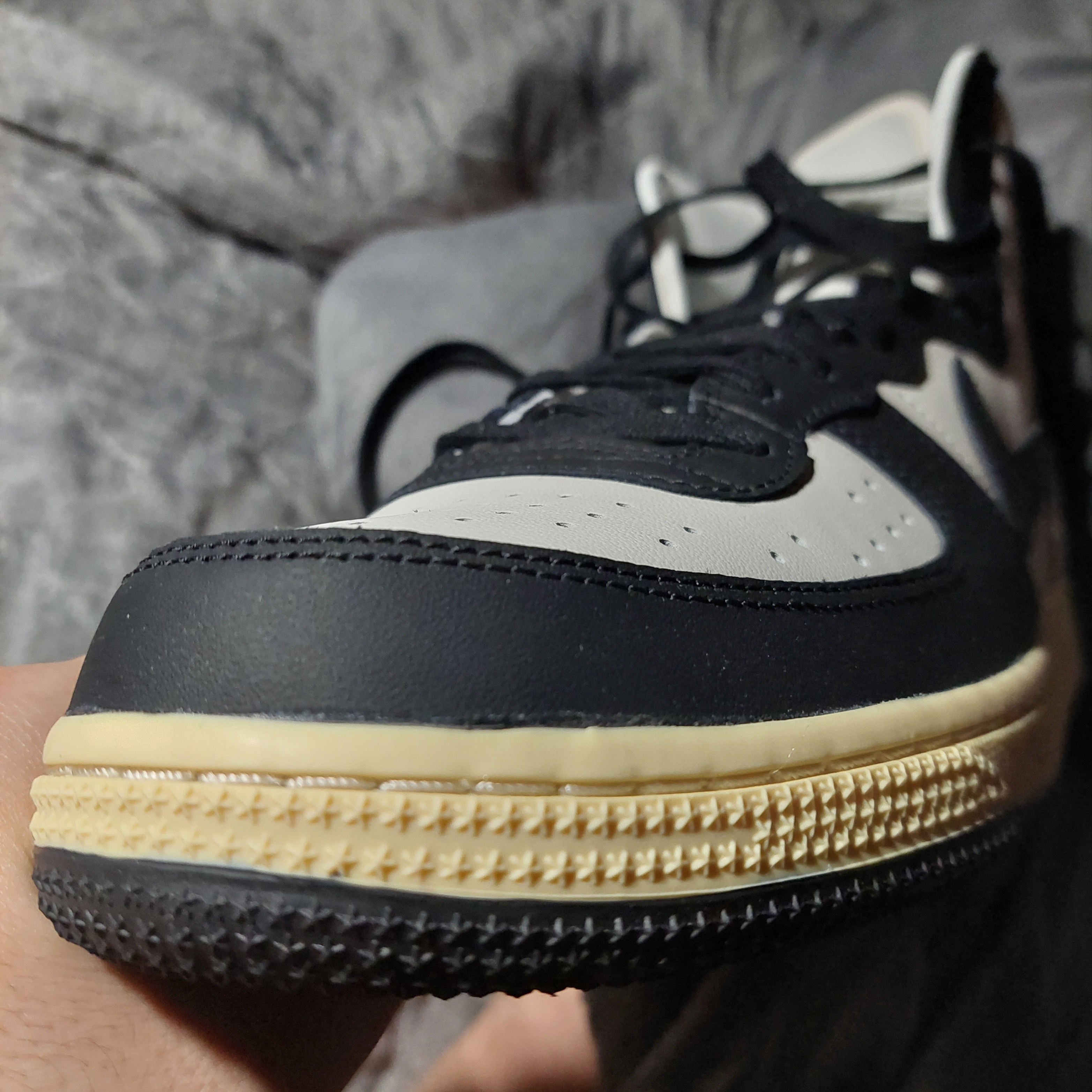 Nike Terminator High Black and Phantom 착용 스타일 - 1