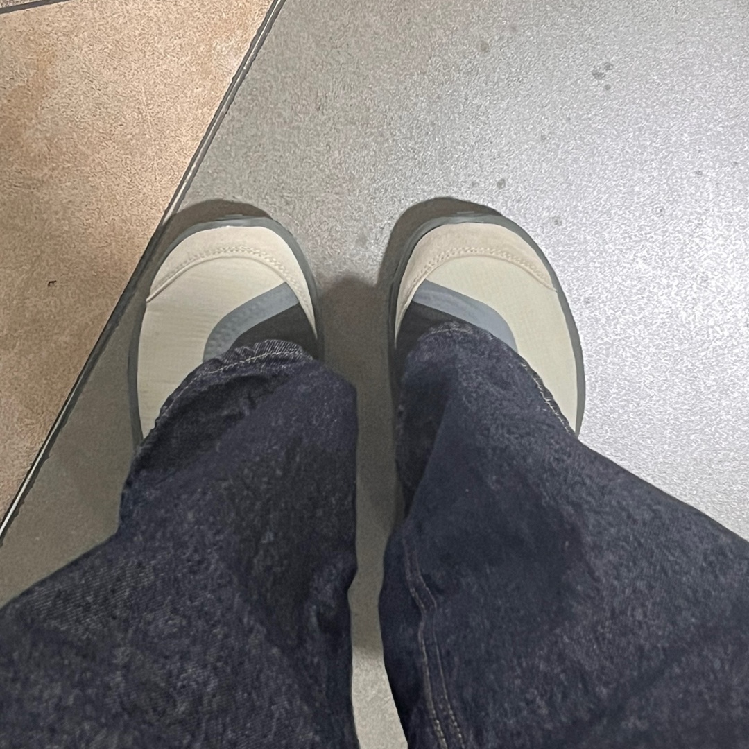 Salomon RX Snug Moss Gray 착용 스타일