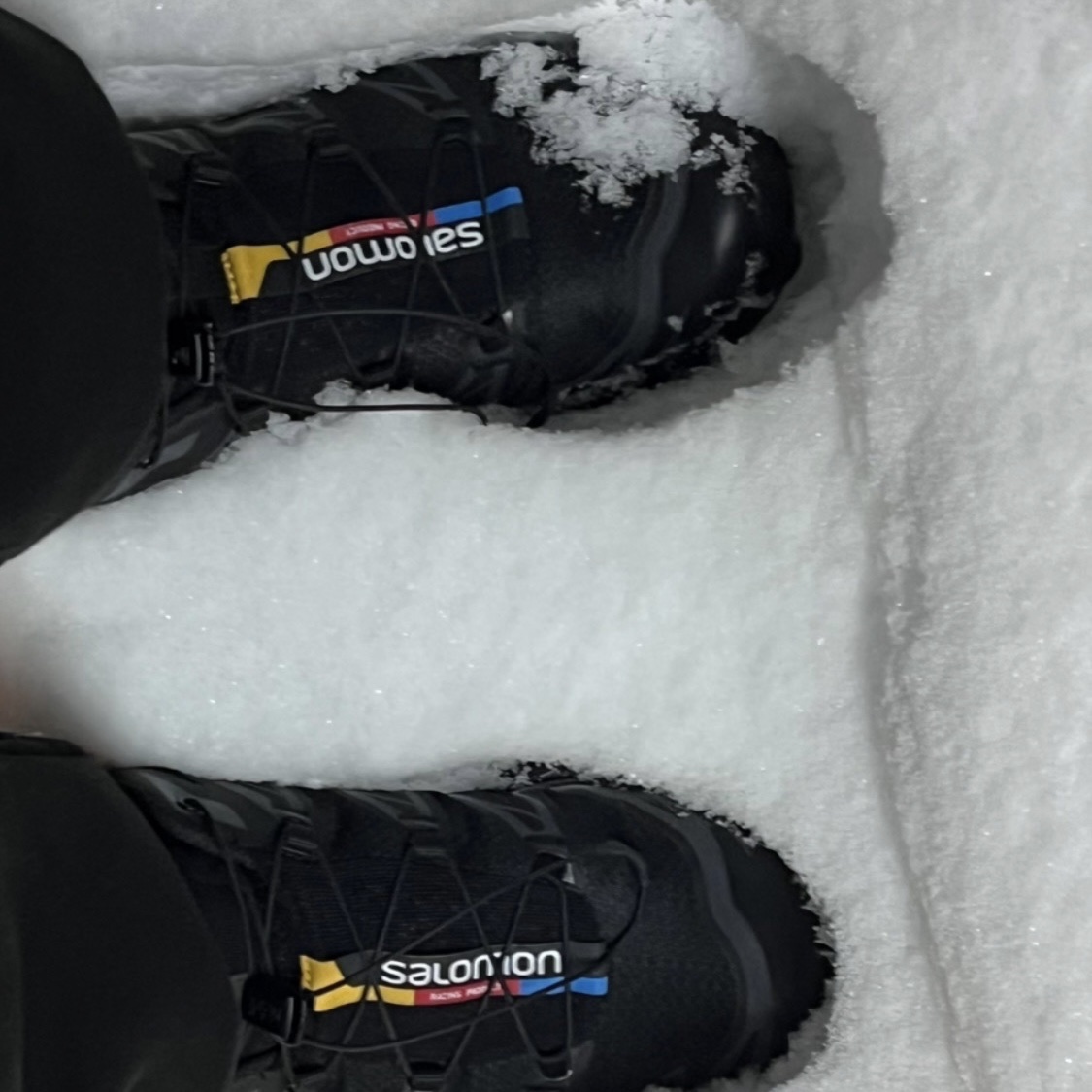 Salomon XT-6 ADV Black 착용 스타일 - 3