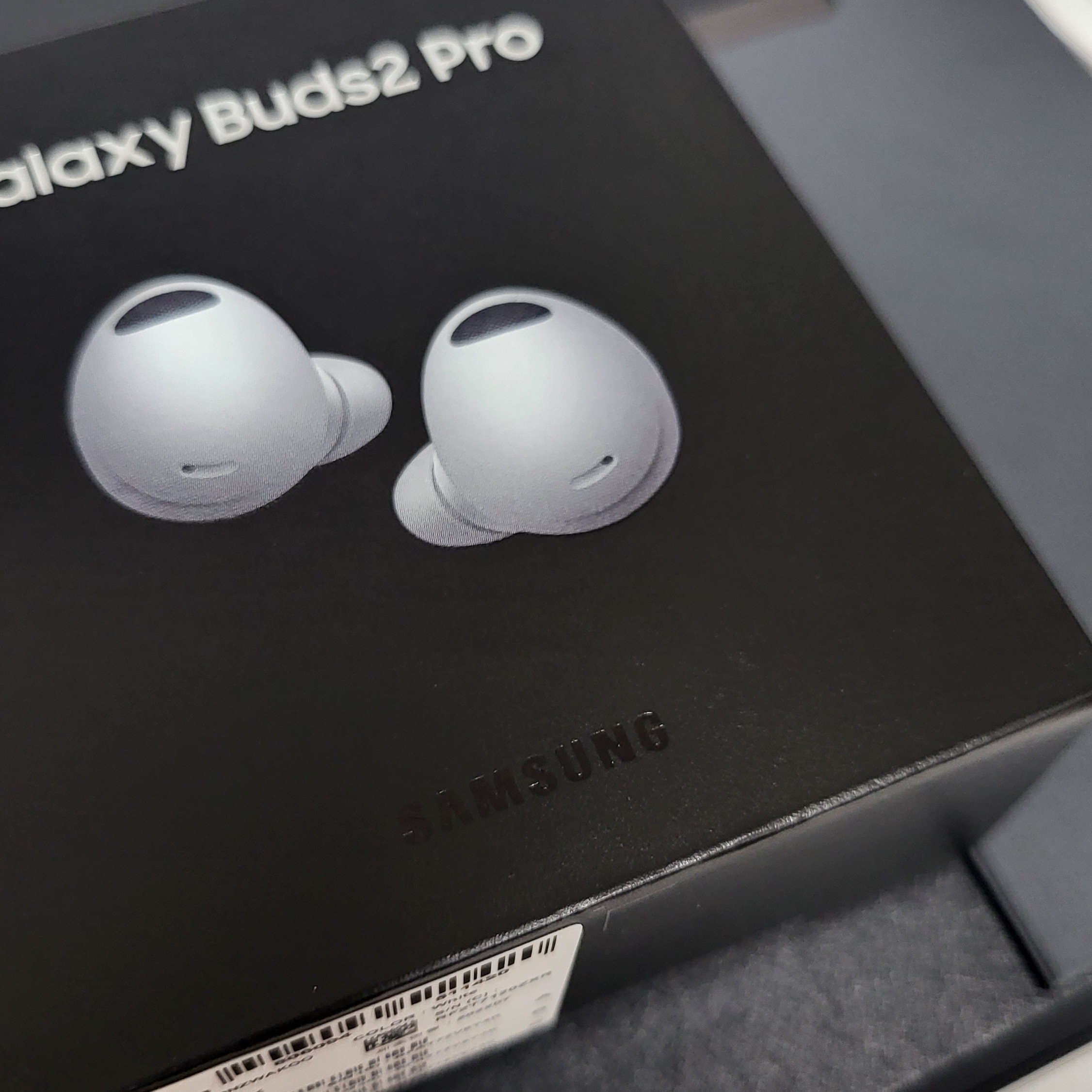 Samsung Galaxy Buds2 Pro White (Korean Ver.) 착용 스타일