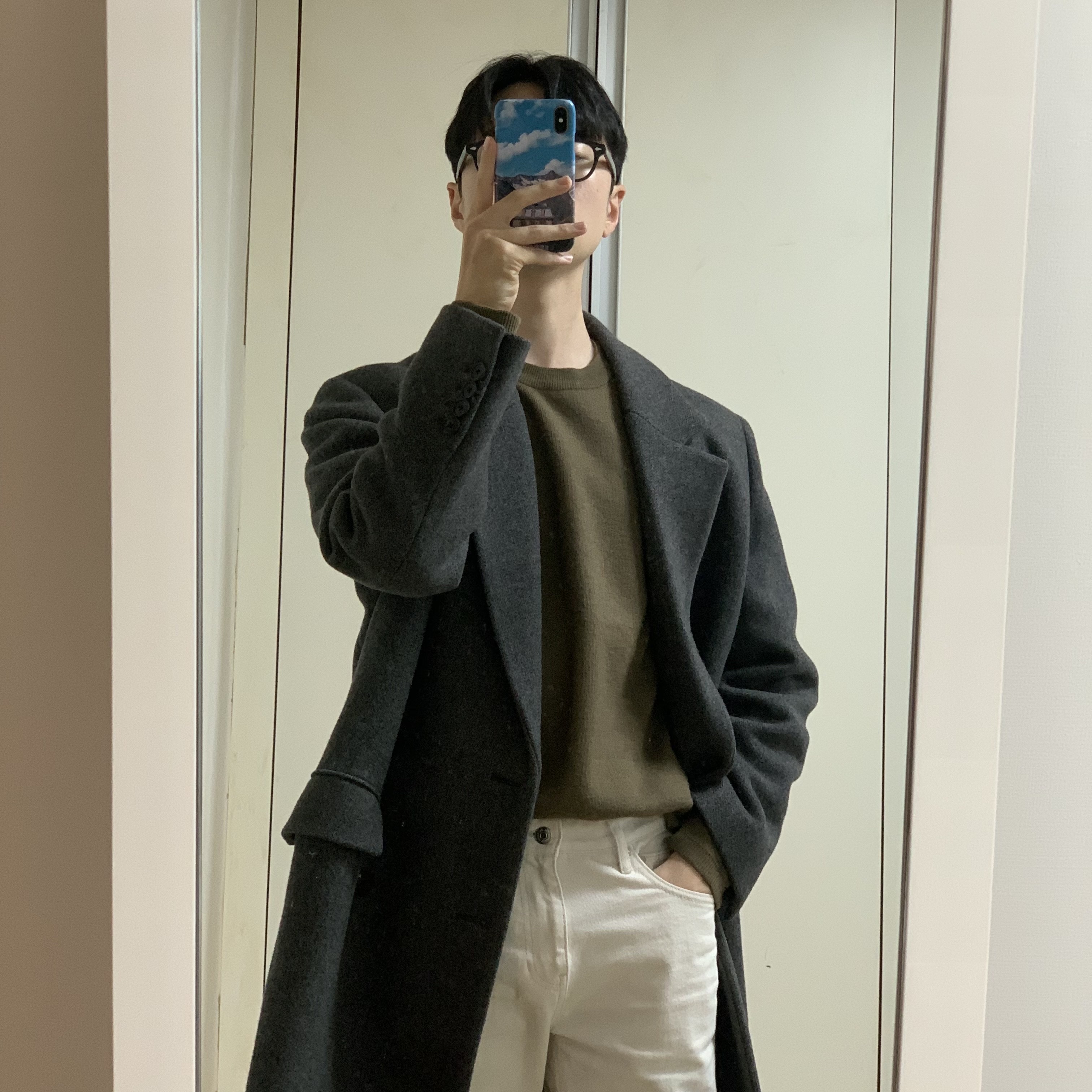 Nike x J.Crew Killshot 2 Sail Midnight Navy 착용 스타일 - 2
