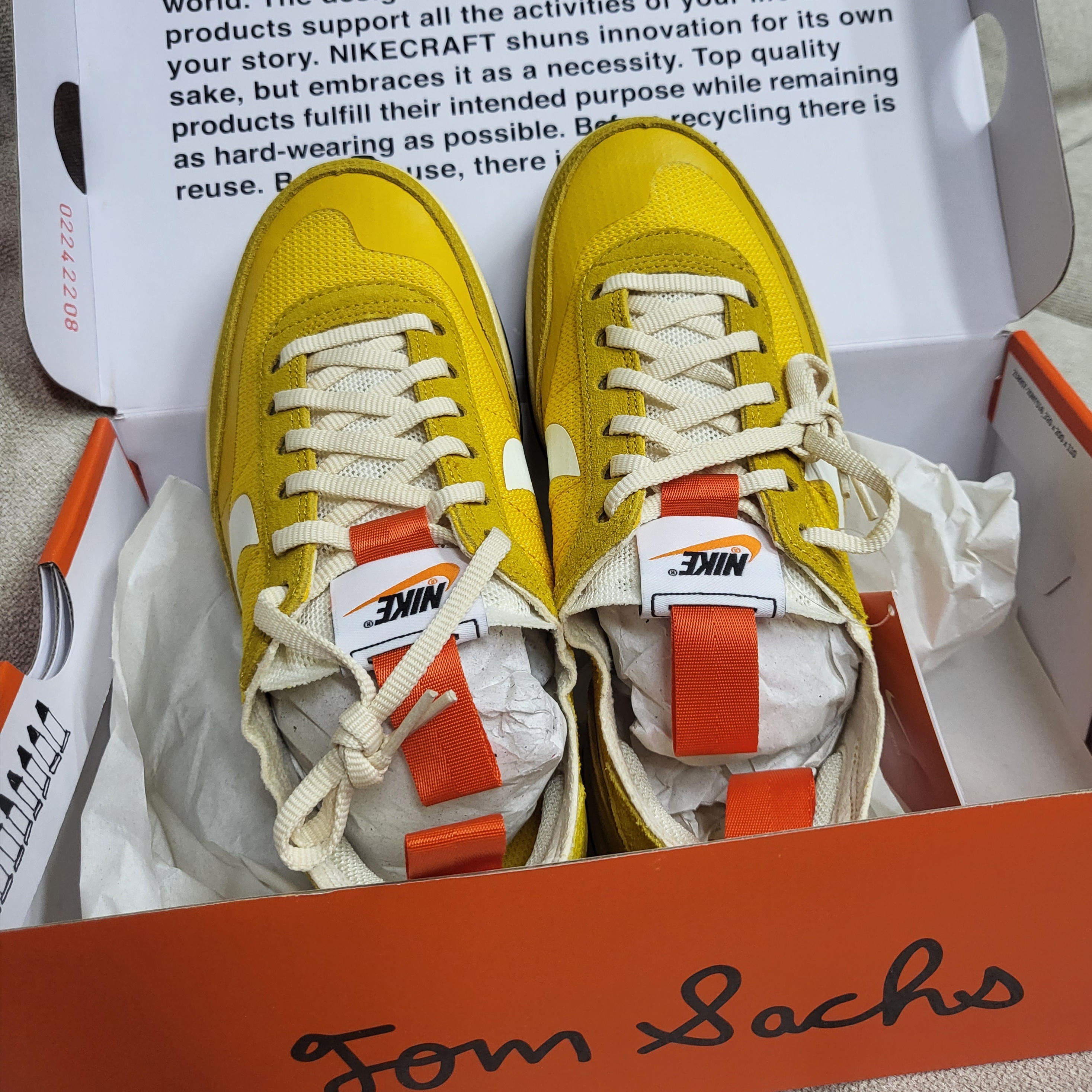 Nike x Tom Sachs General Purpose Shoe Archive 착용 스타일