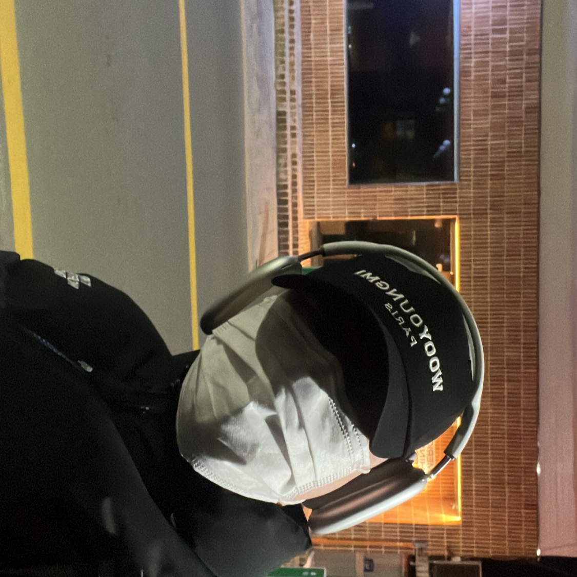 Wooyoungmi Embroidered Ball Cap Black - 23SS, Apple AirPods Max Lightning Silver (Korean Ver.) 착용 스타일