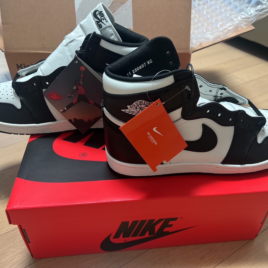Jordan 1 High 85 Black White 착용 스타일