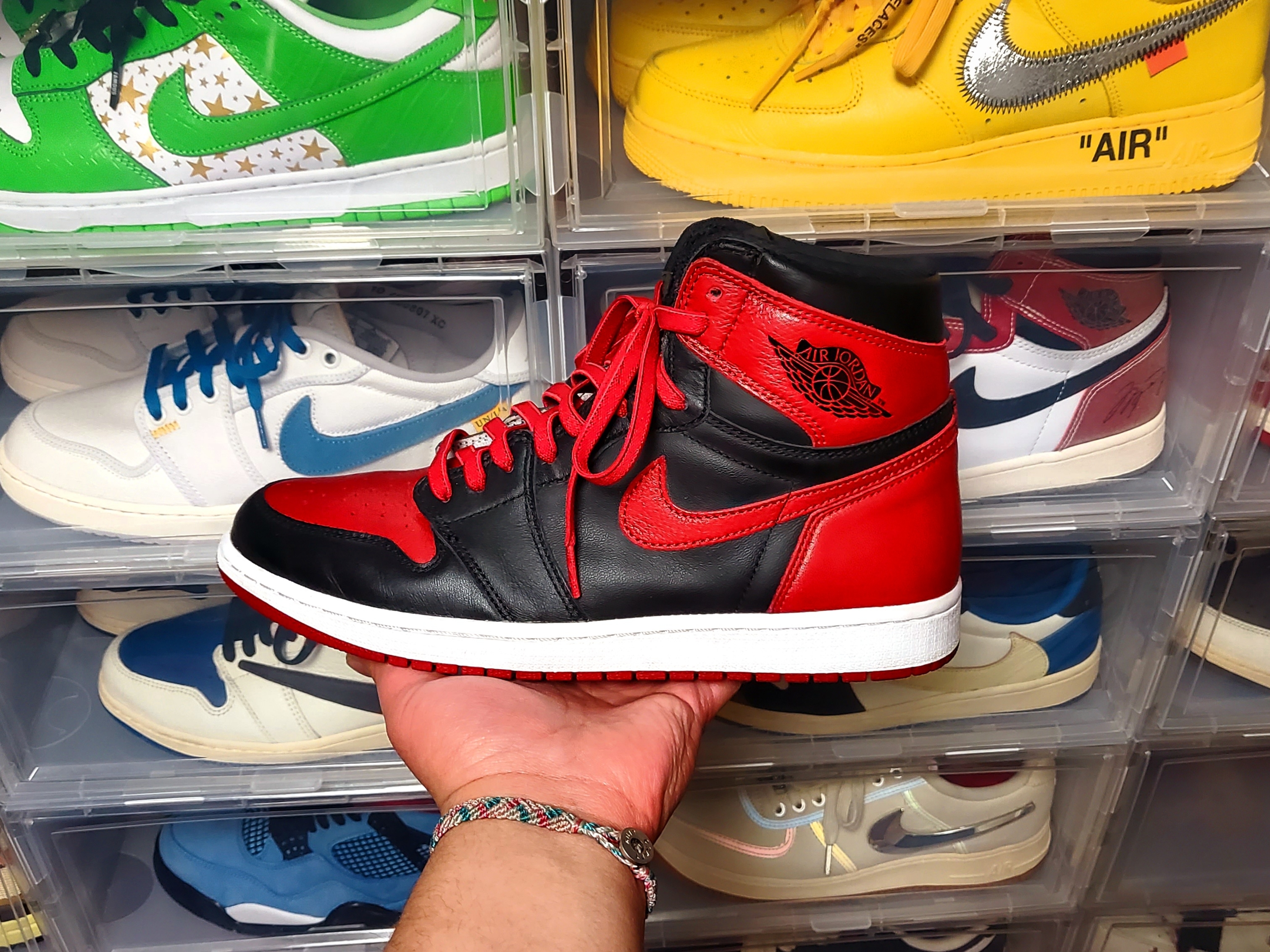 Jordan 1 Retro High OG Bred Banned 2016 착용 스타일 - 2