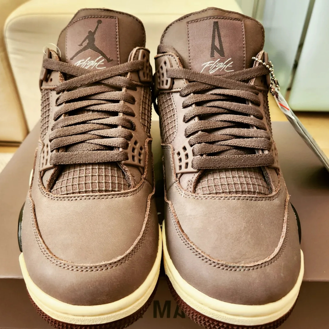 Jordan 4 x A Ma Maniere Retro Violet Ore 착용 스타일 - 4