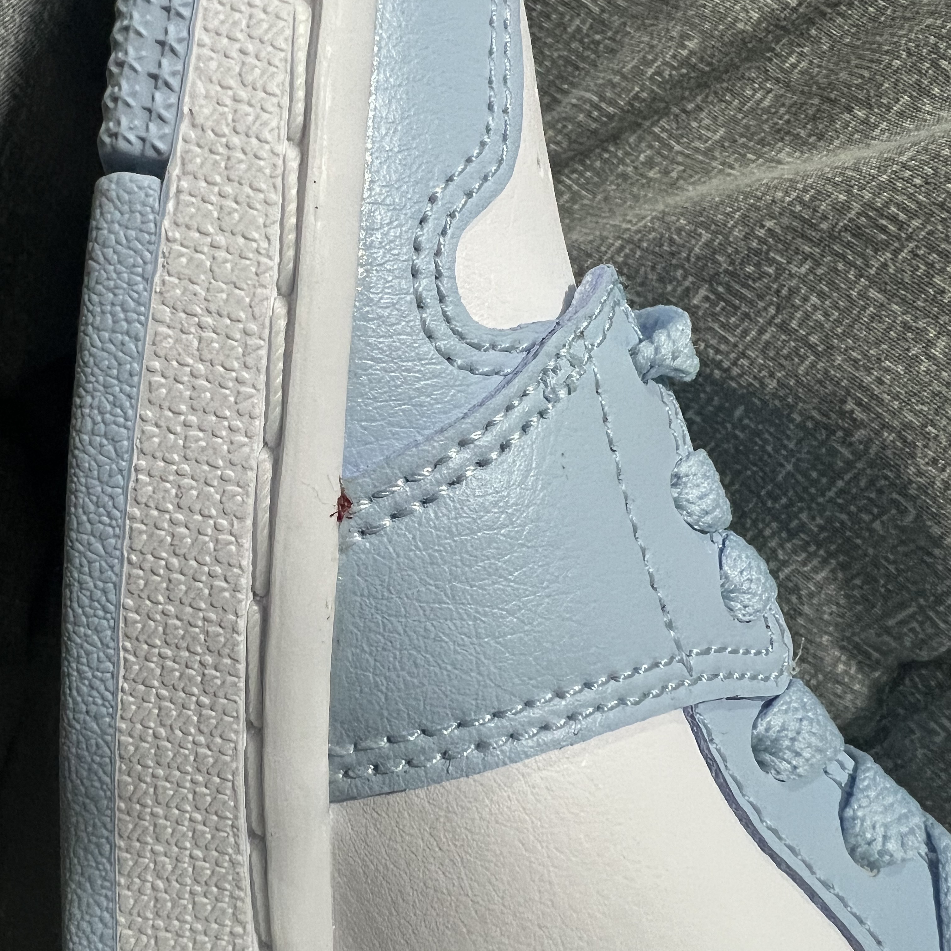 (W) Jordan 1 Low White Ice Blue 착용 스타일