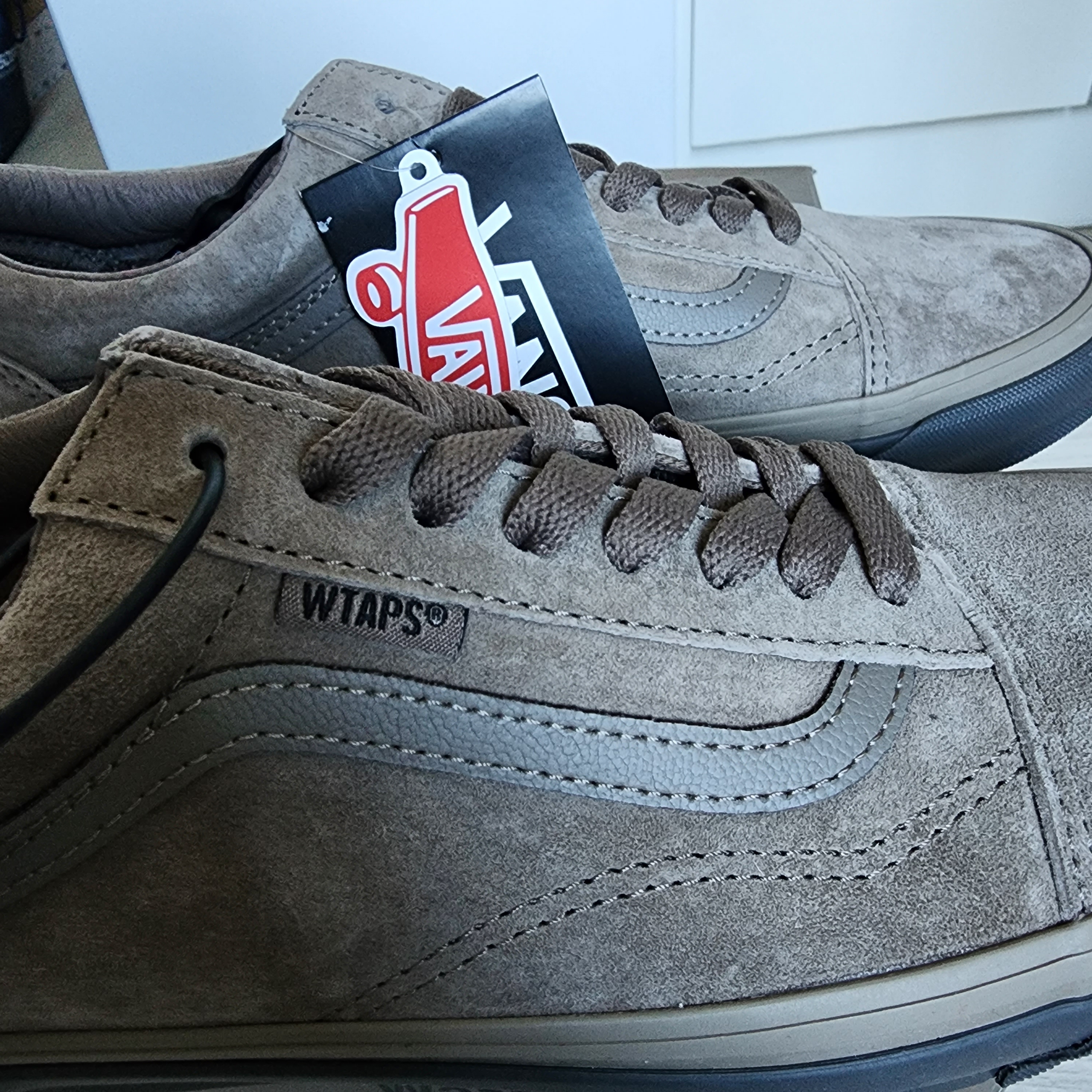 Vans Vault x WTAPS OG Old Skool LX Coyote 착용 스타일 - 5