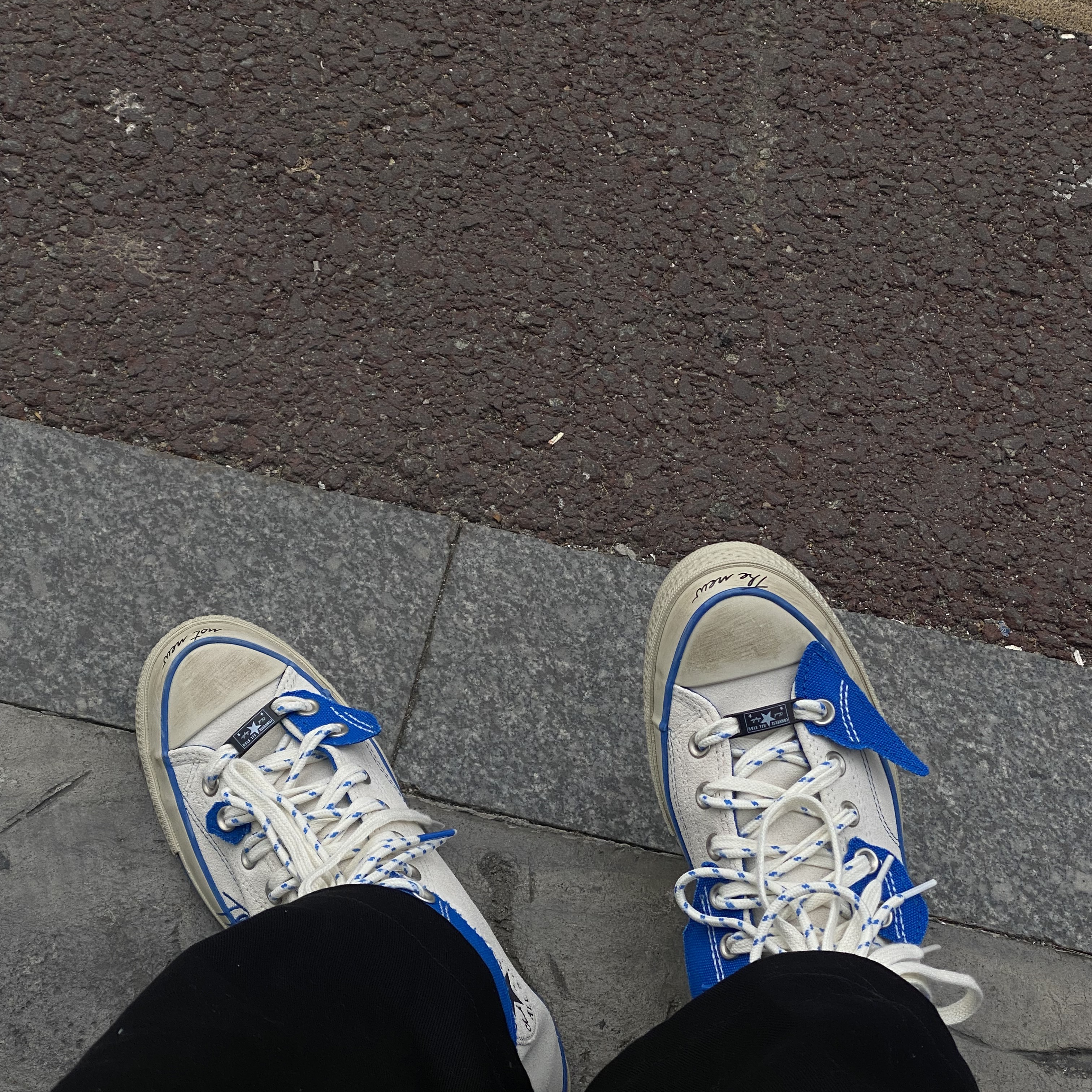 Converse x Ader Error Chuck 70 High White 착용 스타일