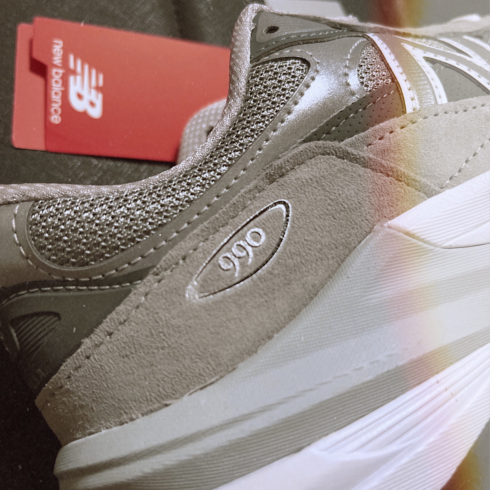 New Balance 990v6 Made in USA Grey - D Standard 착용 스타일