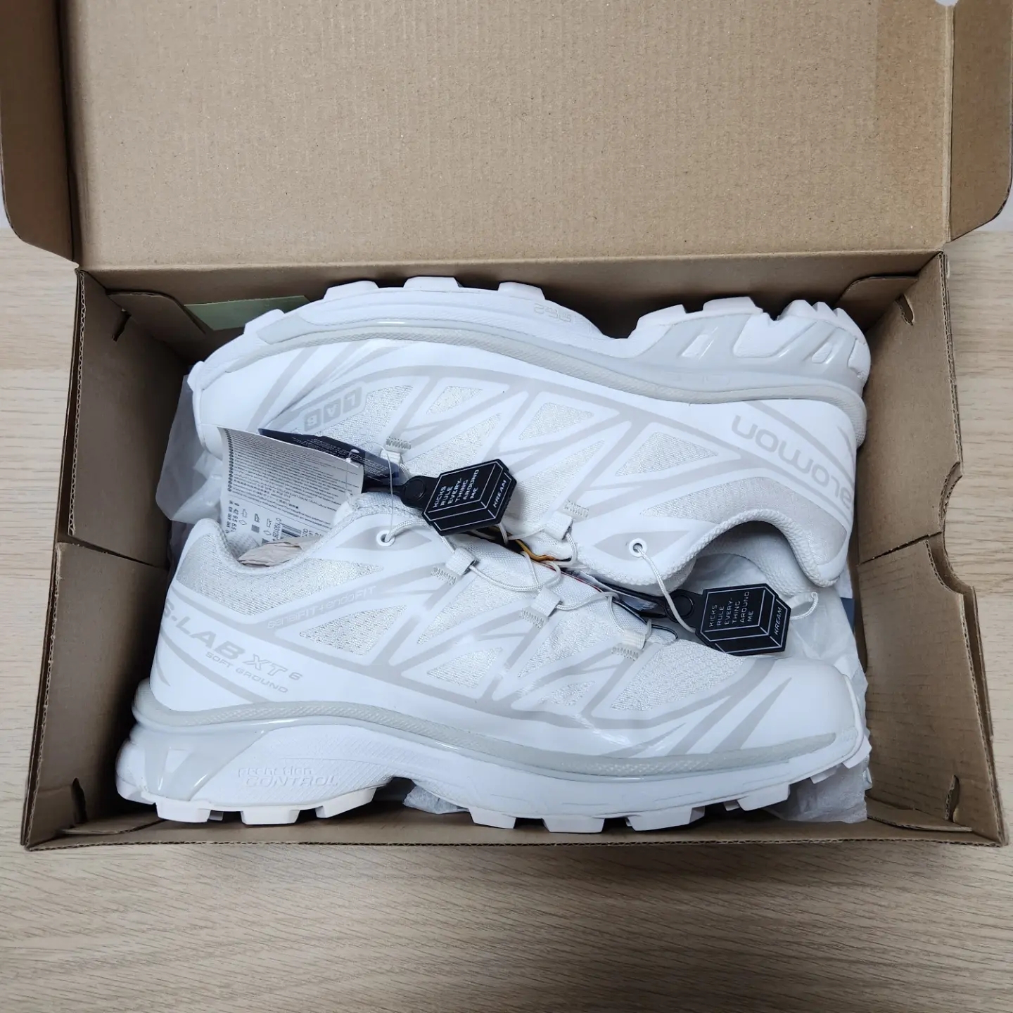 Salomon XT-6 ADV White 착용 스타일 - 5