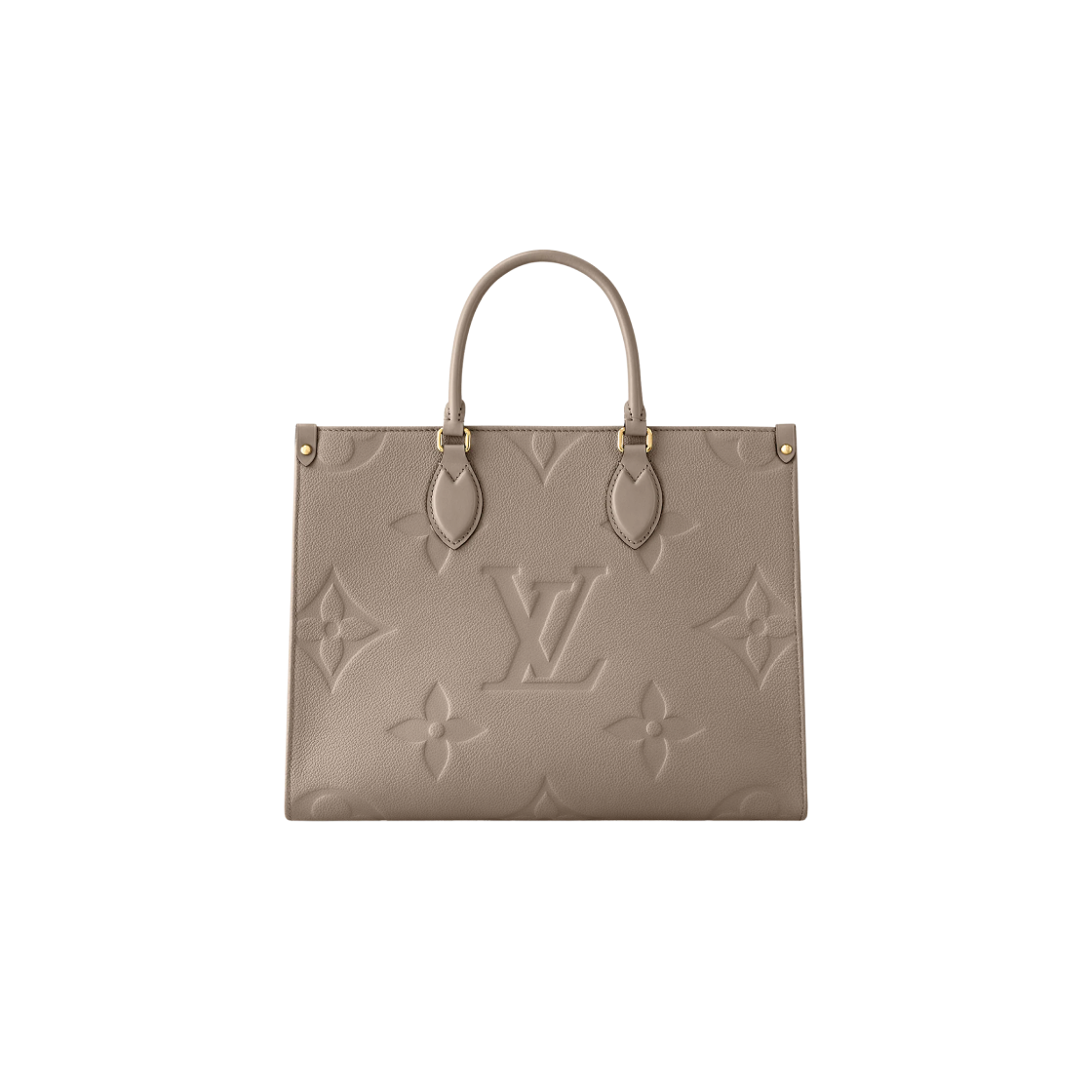 Louis Vuitton Onthego MM Monogram Empreinte Tourterelle Beige 상세 이미지 1