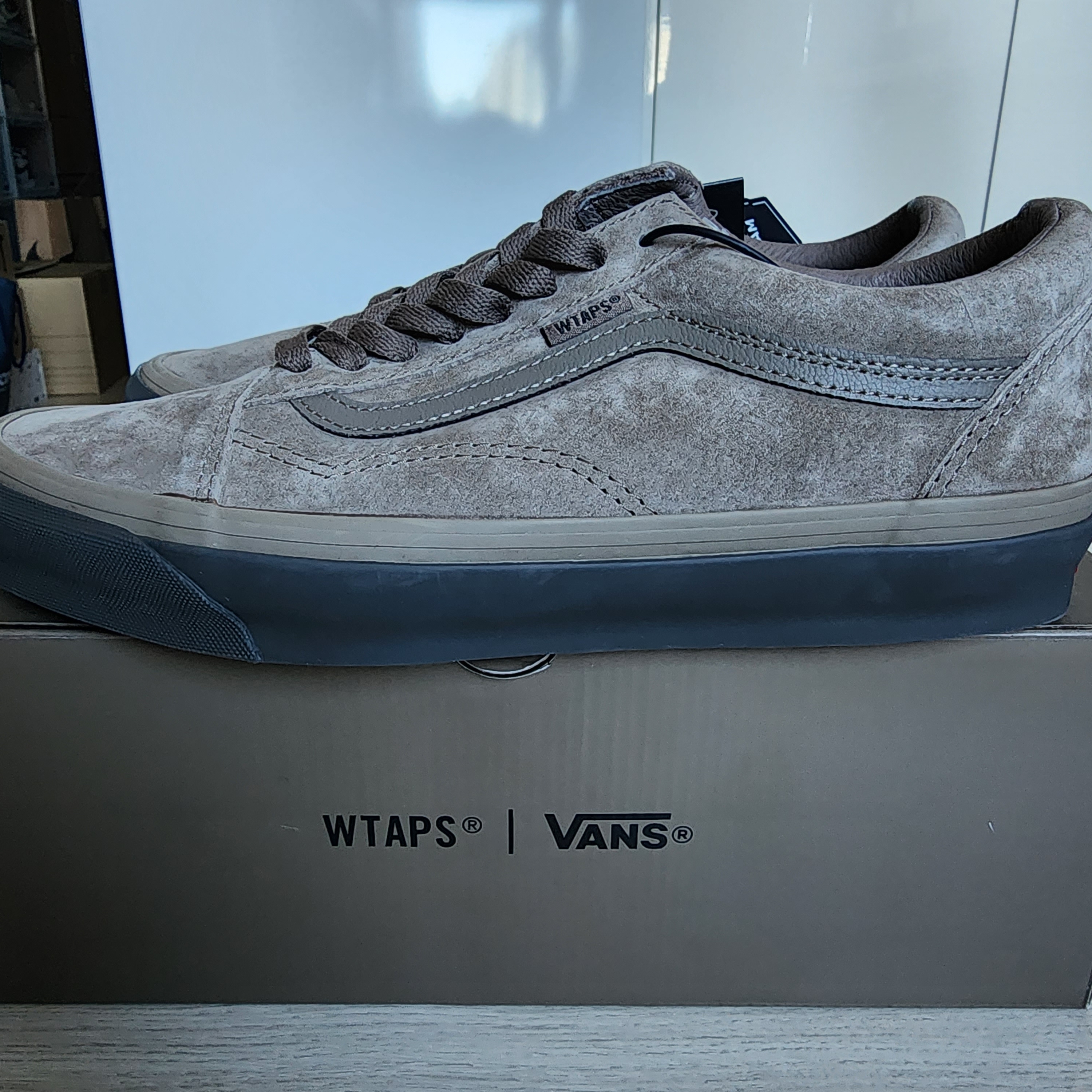 Vans Vault x WTAPS OG Old Skool LX Coyote 착용 스타일 - 1