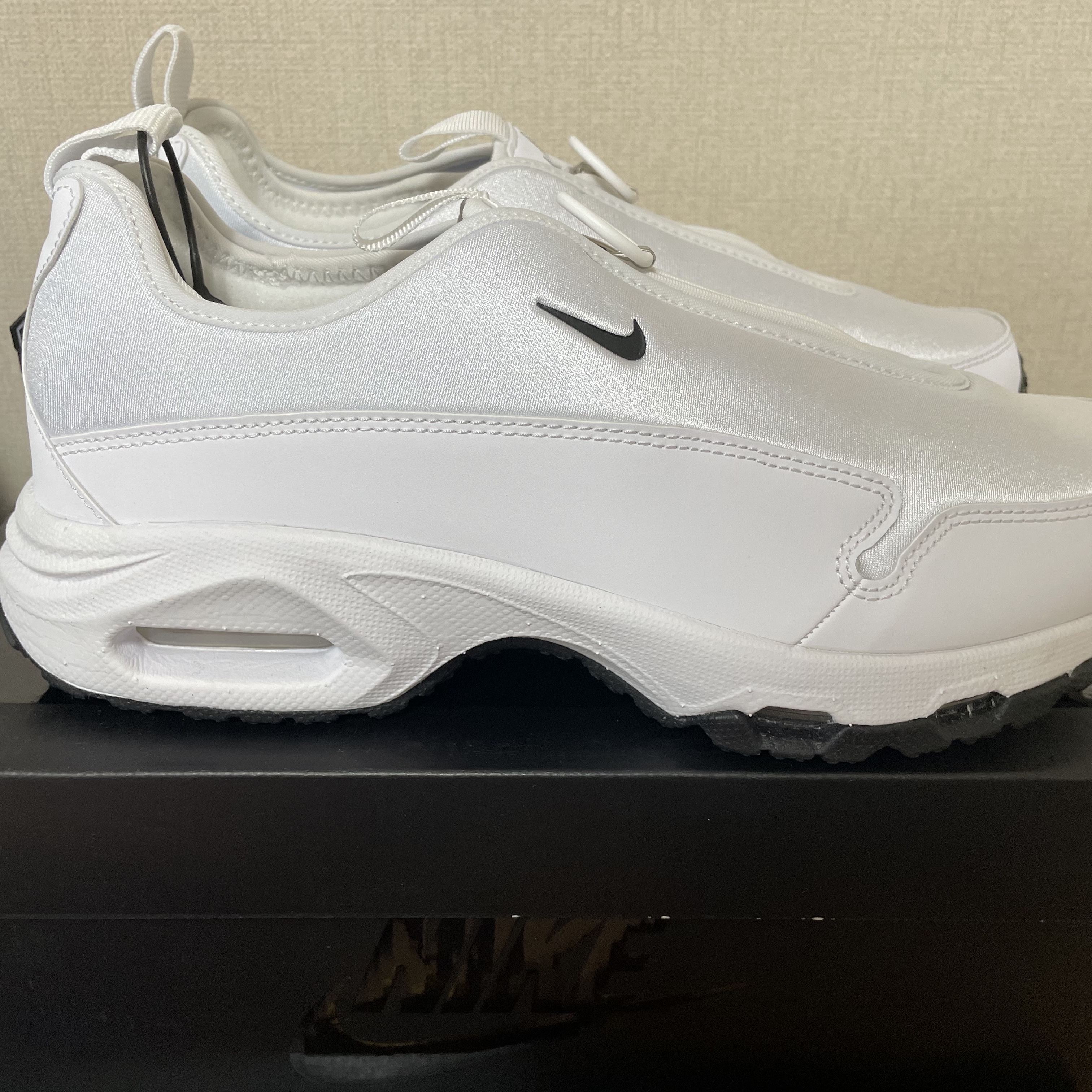 Nike x Comme des Garcons Homme Plus Air Max Sunder SP White 착용 스타일 - 2
