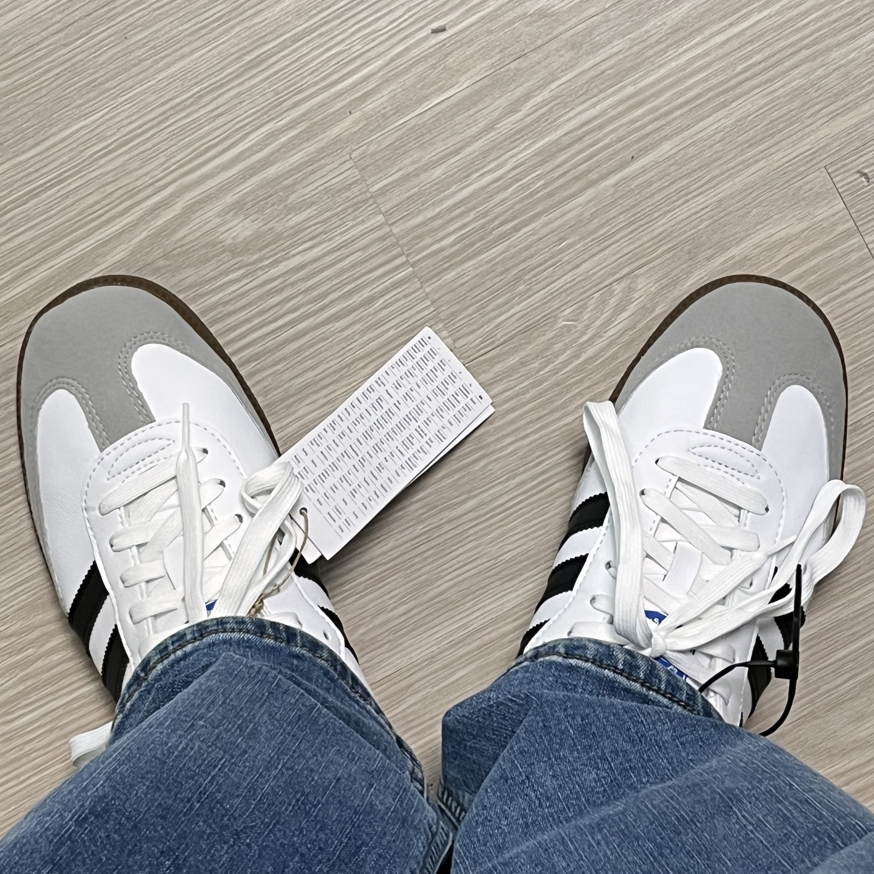 Adidas Samba Vegan 착용 스타일 - 3