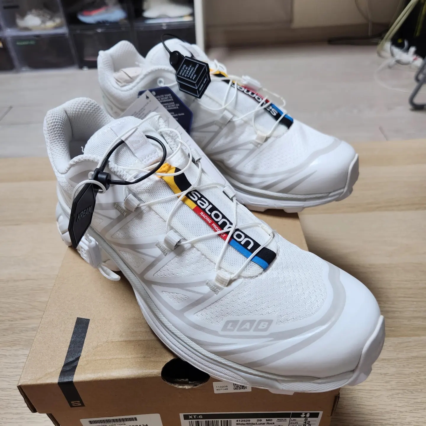 Salomon XT-6 ADV White 착용 스타일 - 1