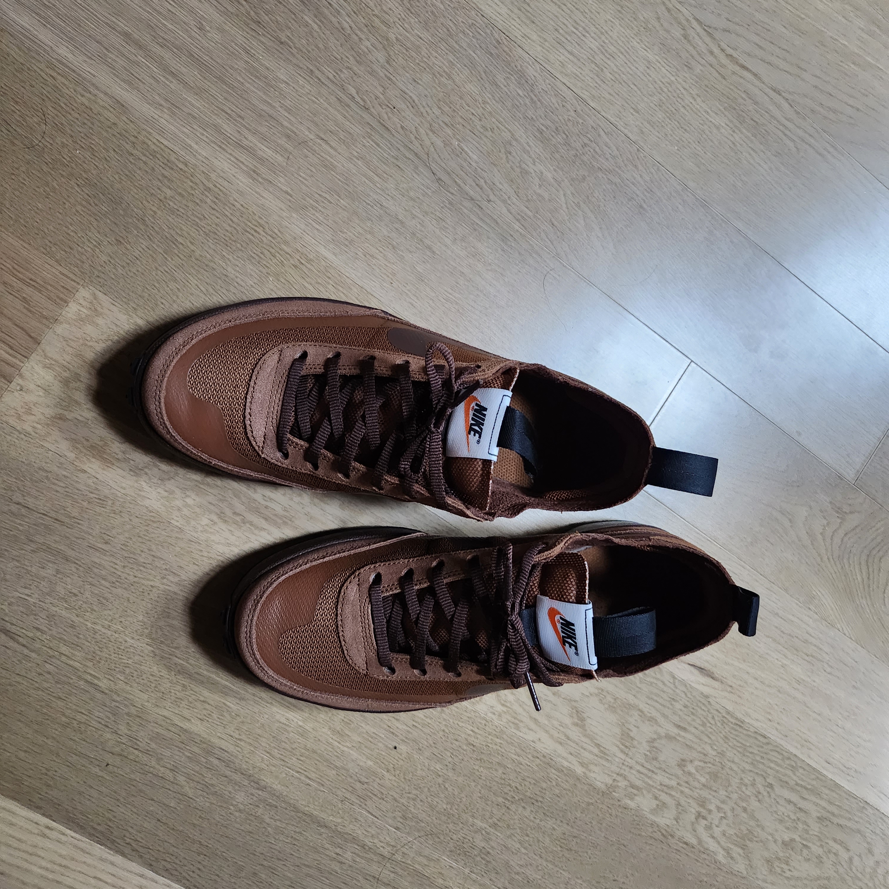 Nike x Tom Sachs General Purpose Shoe Brown 착용 스타일
