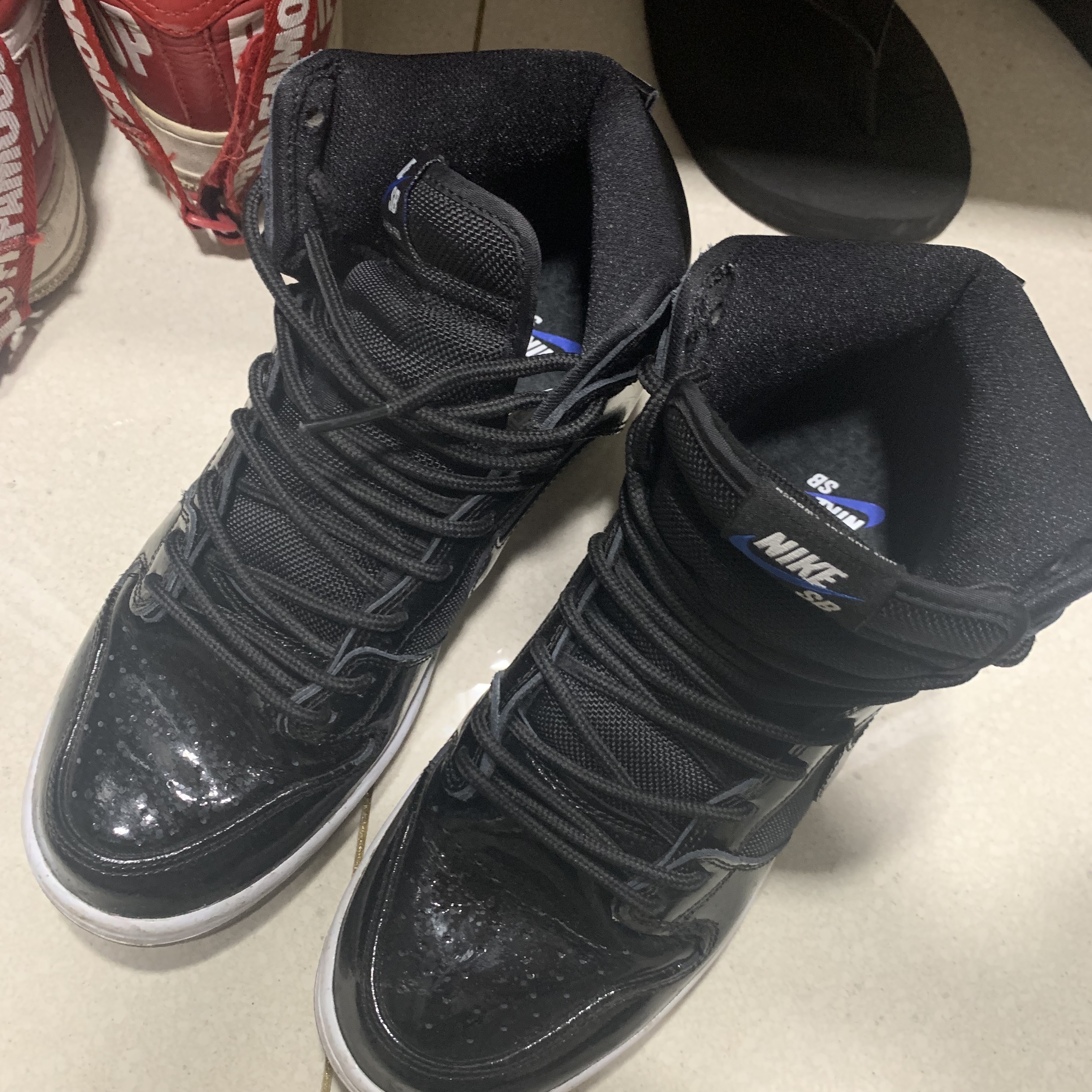 Nike SB Dunk High Space Jam 착용 스타일 - 1