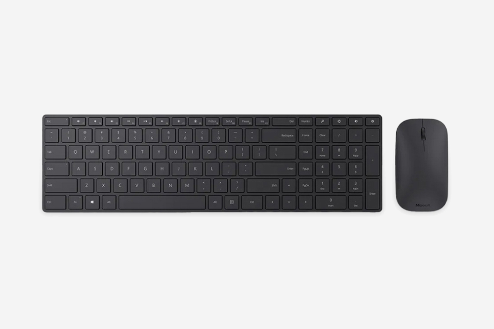 마이크로소프트 디자이너 블루투스 데스크탑 키보드+마우스세트 Microsoft KREAM