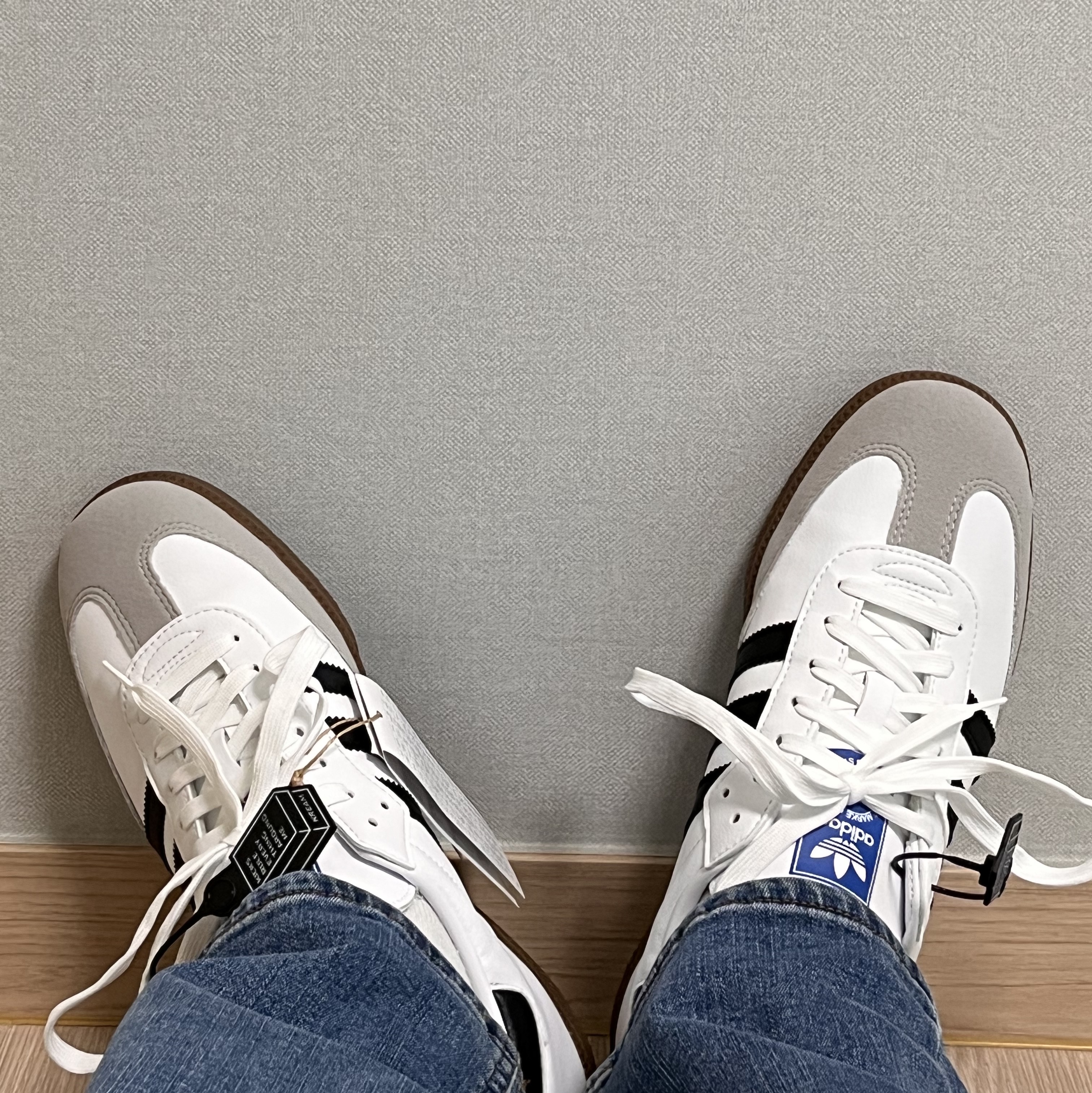 Adidas Samba Vegan 착용 스타일 - 2