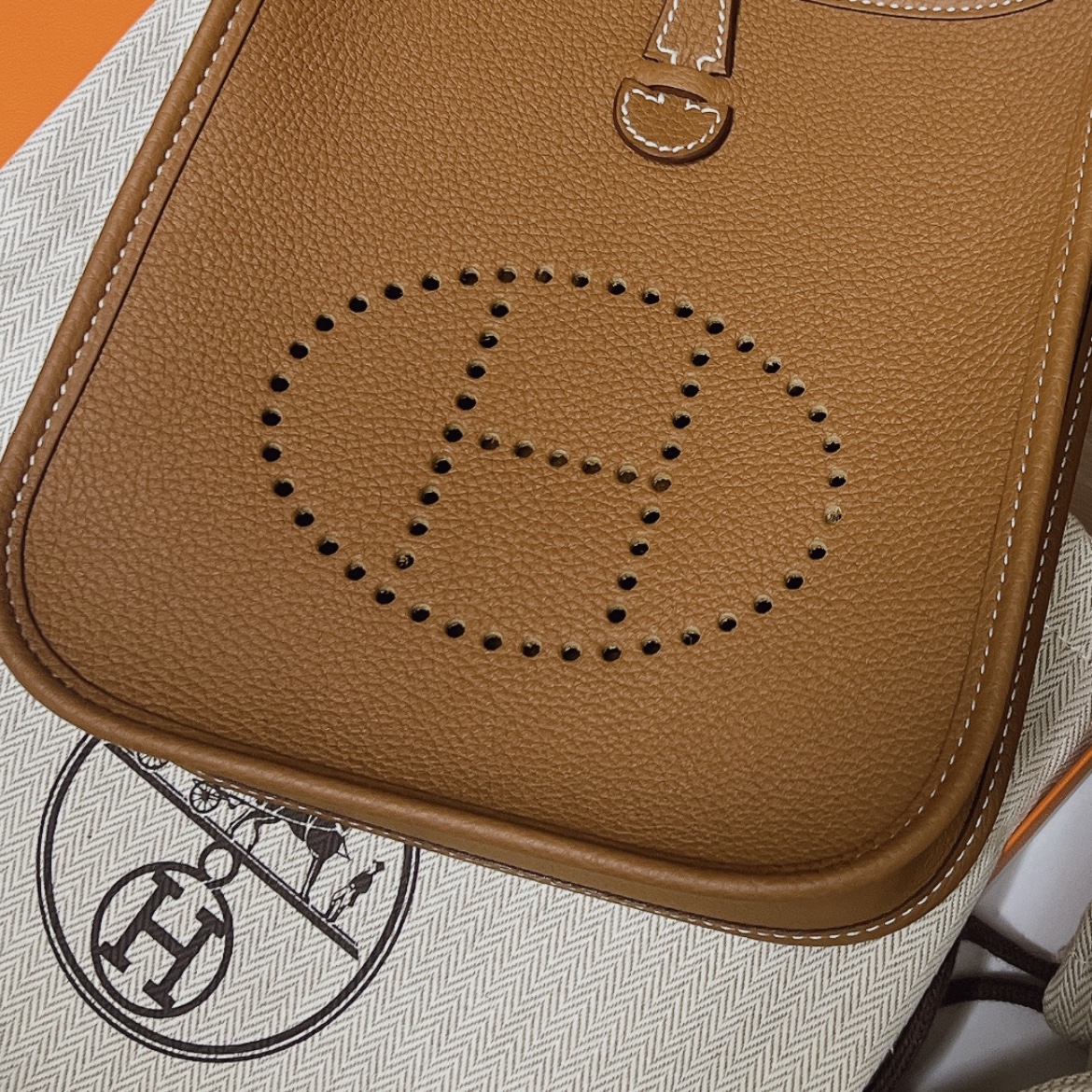 Hermes Evelyne 16 Amazone Bag Maurice & Gold 착용 스타일