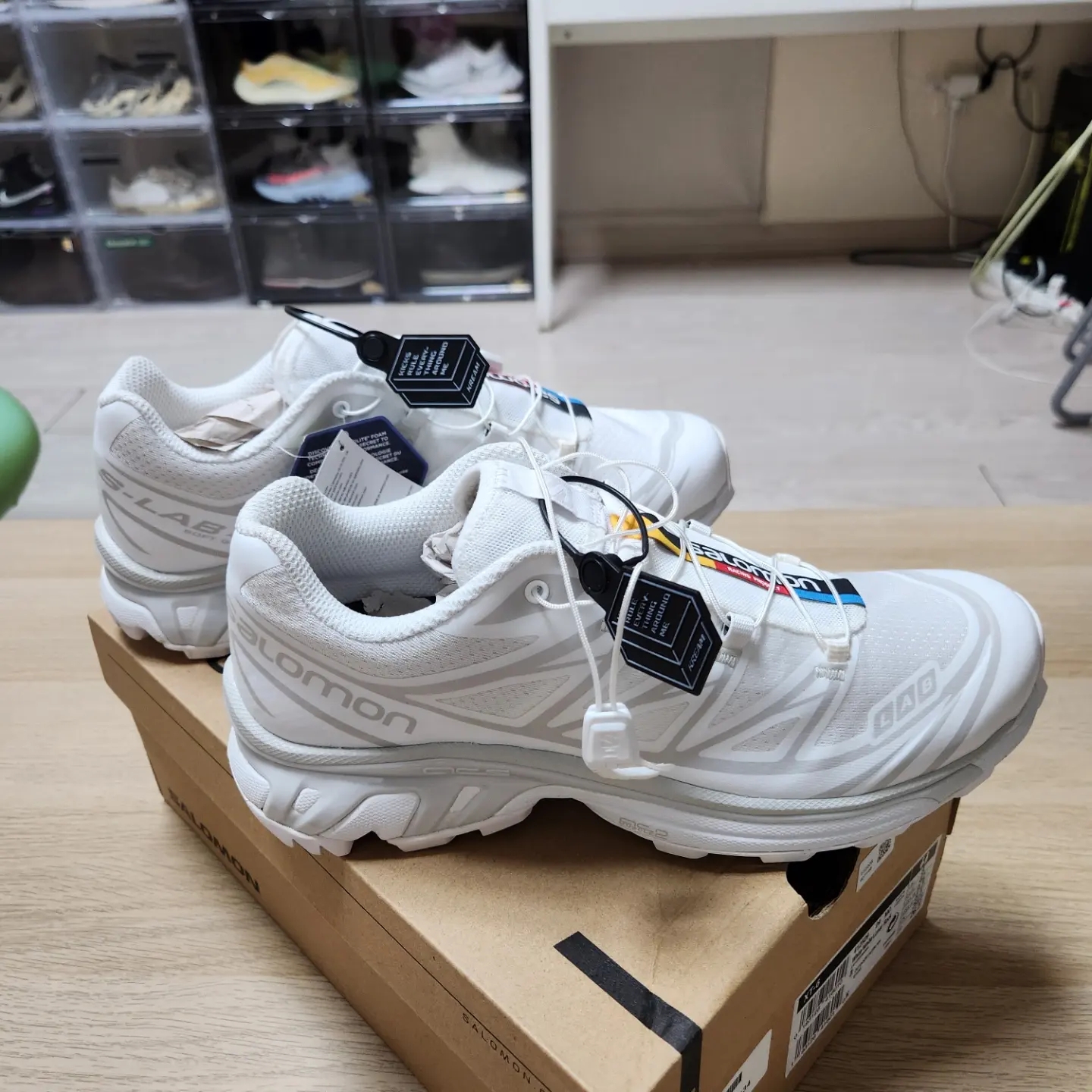 Salomon XT-6 ADV White 착용 스타일 - 2