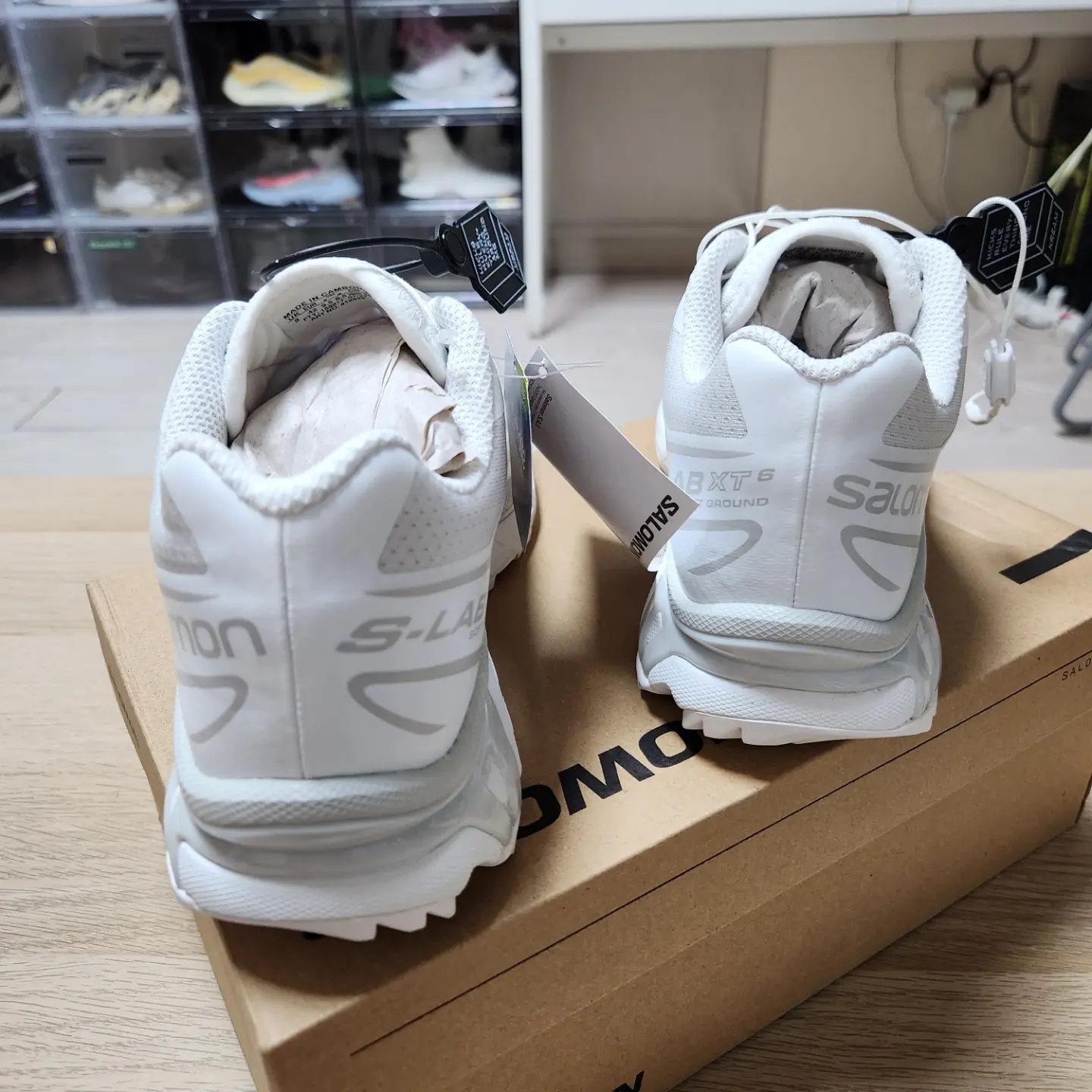 Salomon XT-6 ADV White 착용 스타일 - 4