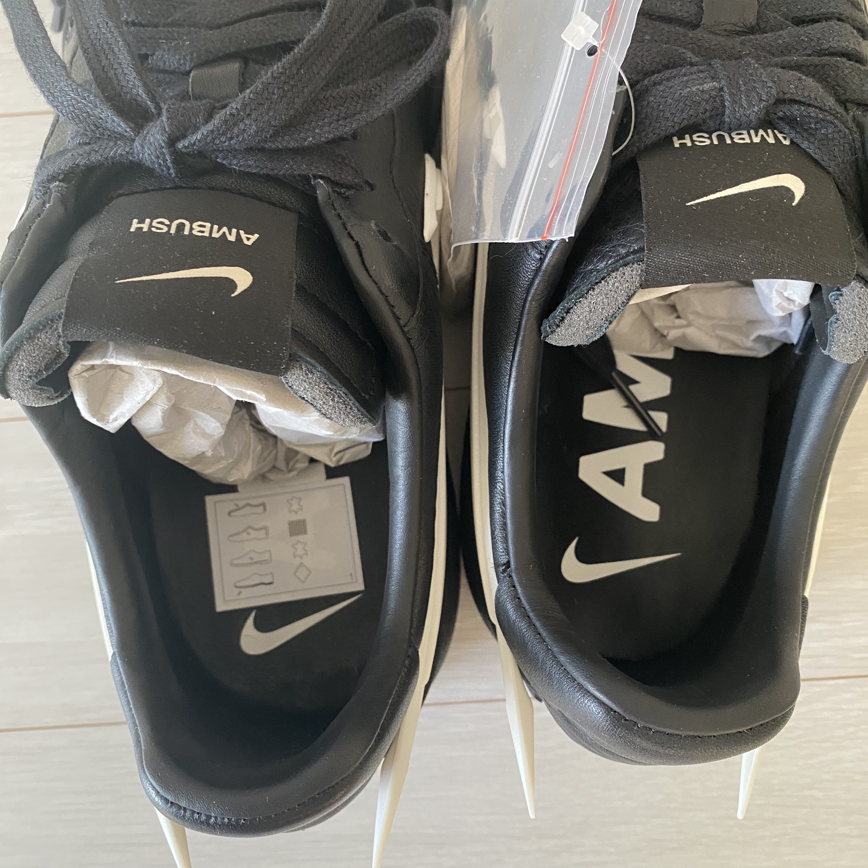 Nike x Ambush Air Force 1 Low SP Black 착용 스타일 - 3