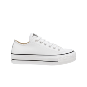 Converse Chuck Taylor All Star Lift Clean Leather Ox White