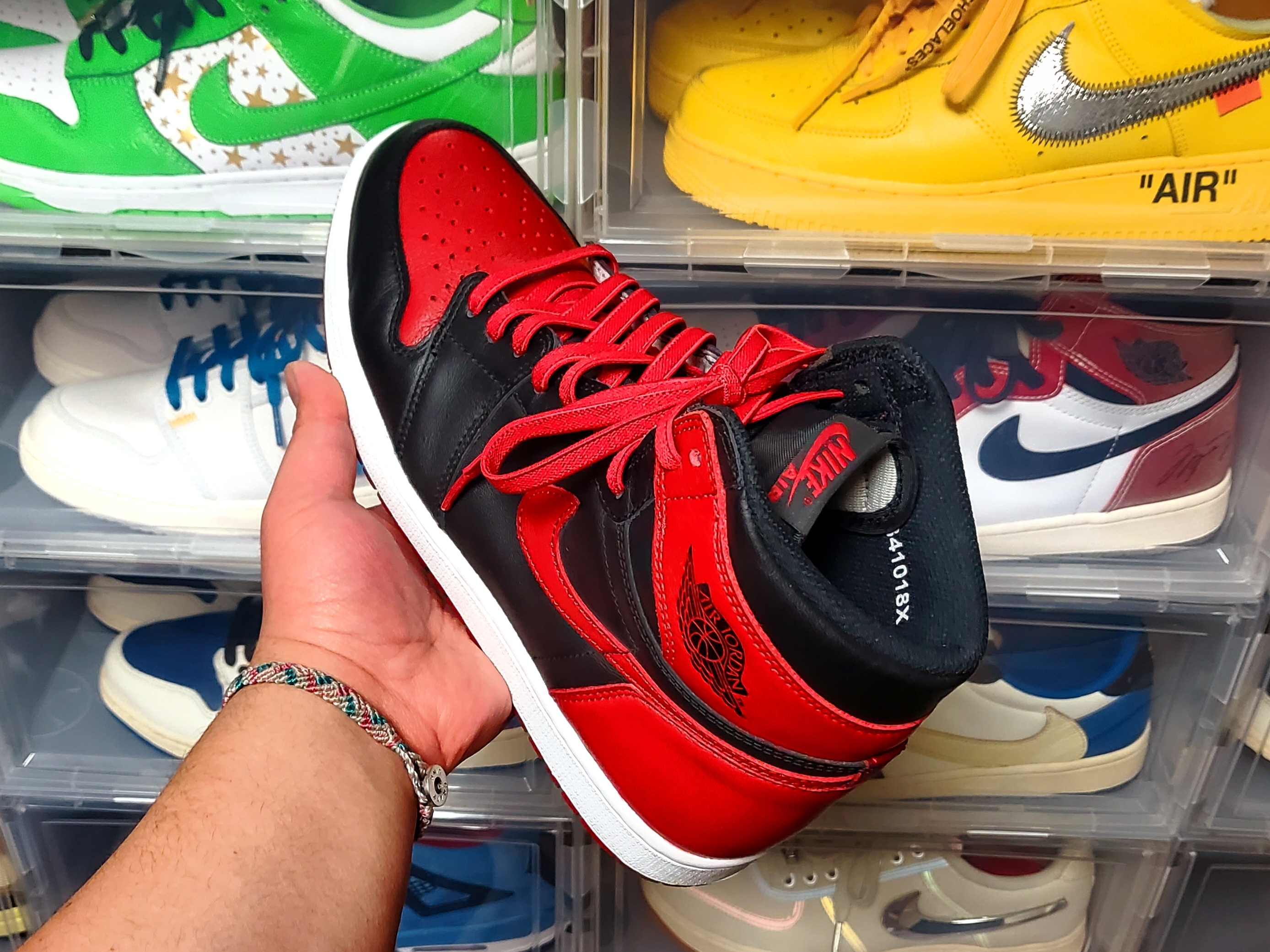 Jordan 1 Retro High OG Bred Banned 2016 착용 스타일 - 3