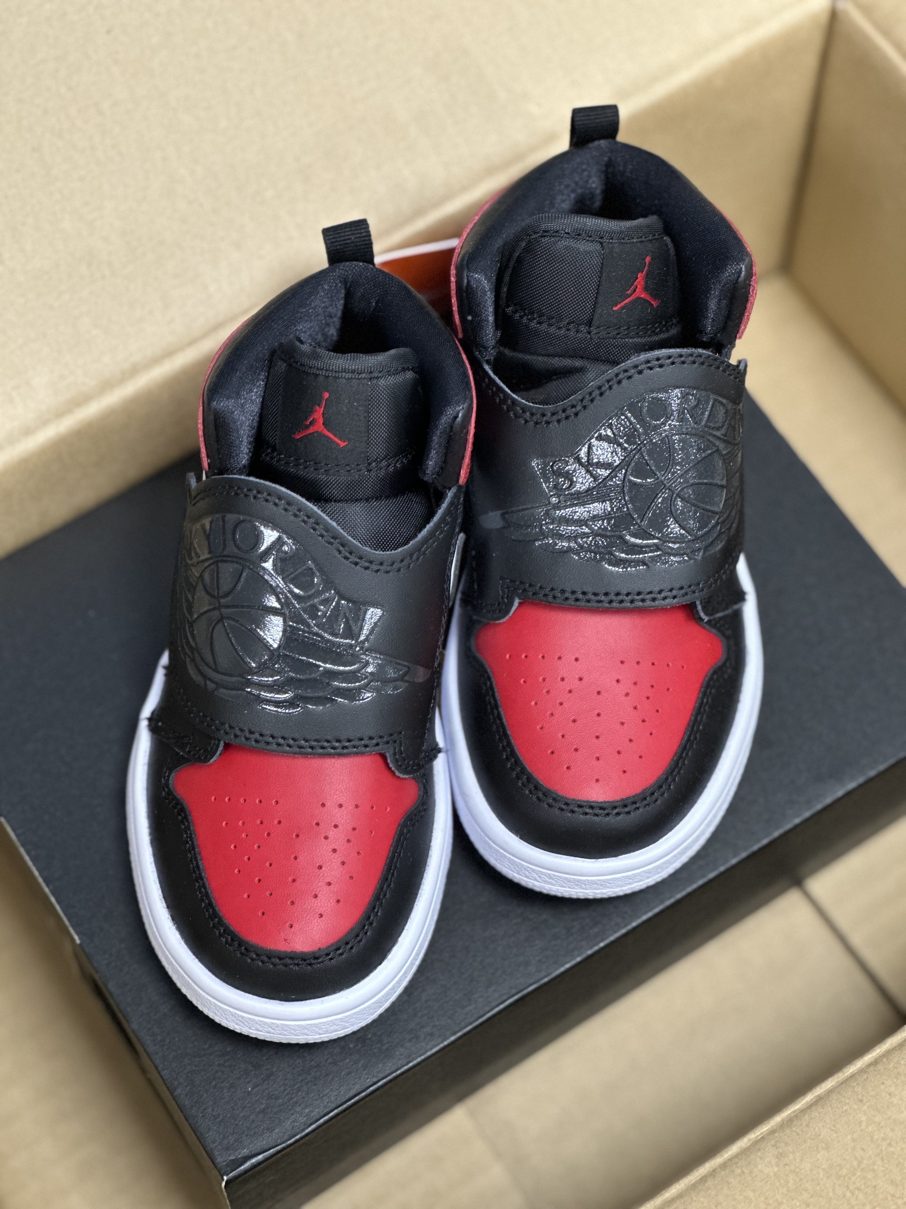 (PS) Sky Jordan 1 Bred Toe 착용 스타일 - 1