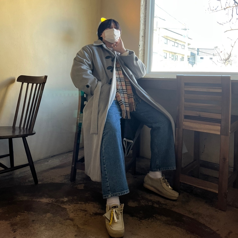 Clarks x Thisisneverthat Wallabee Maple 착용 스타일 - 1