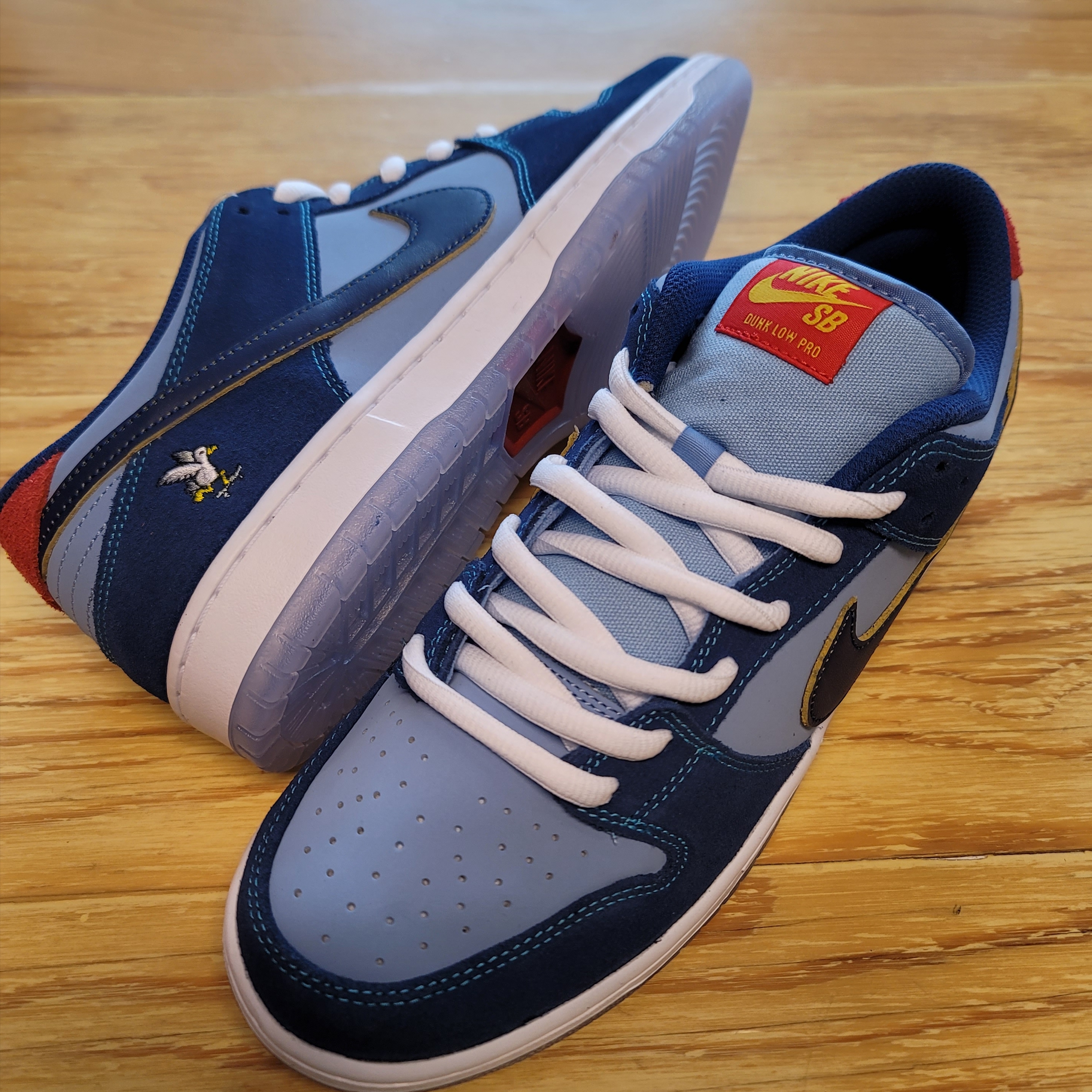Nike x Why So Sad? SB Dunk Low Pro Coastal Blue 착용 스타일